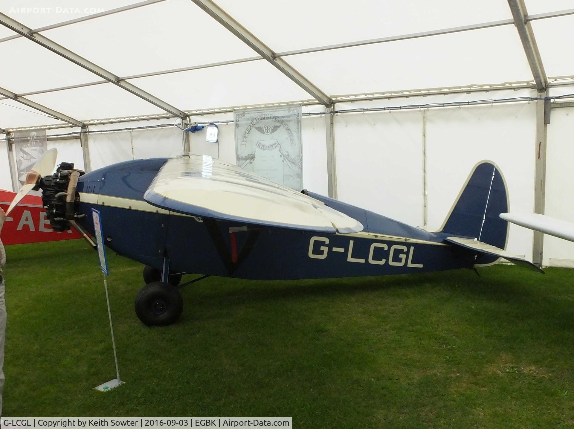 G-LCGL, 1993 Comper CLA7 Swift Replica C/N PFA 103-11089, LAA Flyin