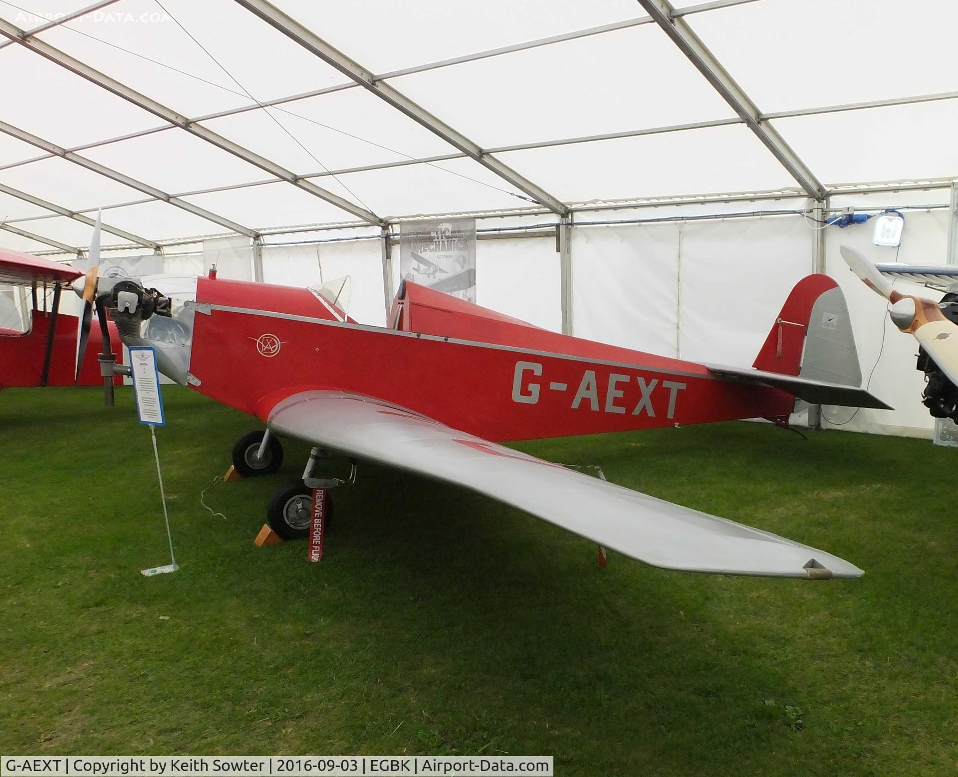 G-AEXT, 1937 Dart Kitten II C/N 123, LAA Flyin
