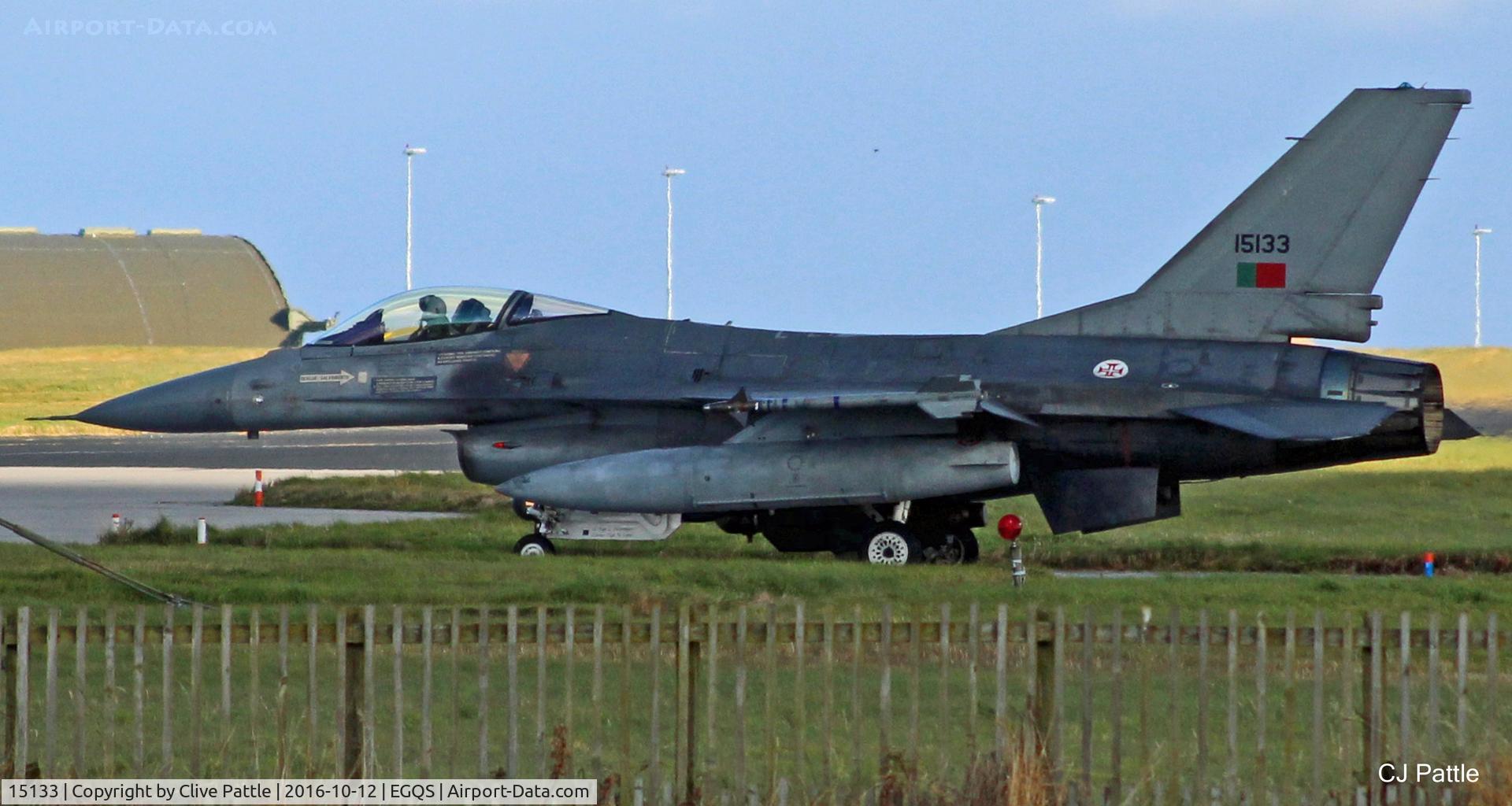 15133, General Dynamics F-16AM Fighting Falcon C/N 61-629, In action at RAF Lossiemouth EGQS during Exercise Joint Warrior 16-2