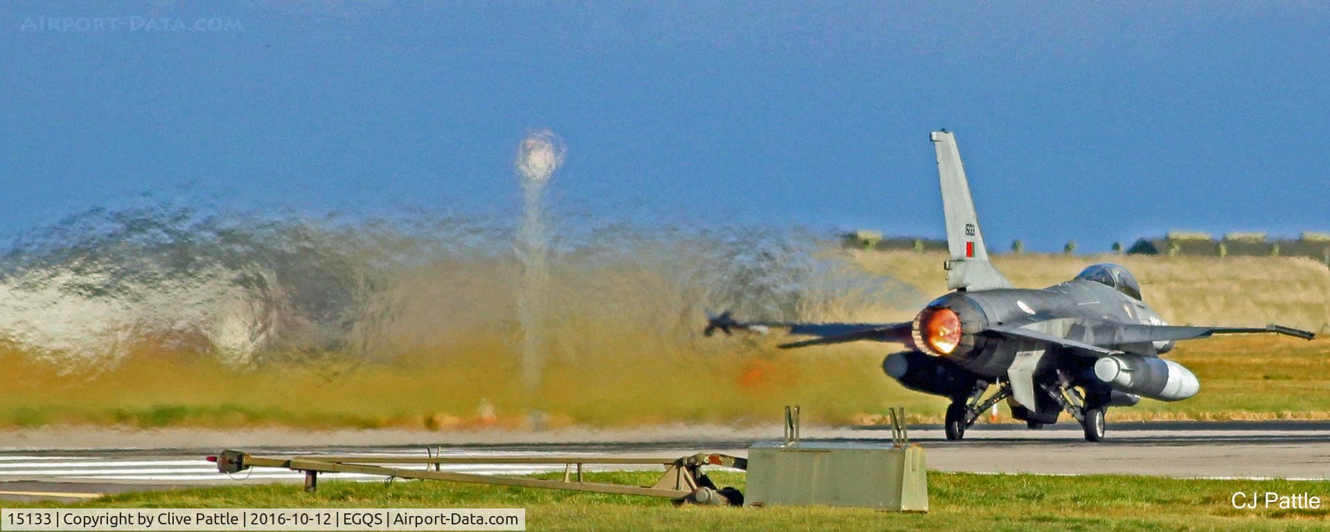 15133, General Dynamics F-16AM Fighting Falcon C/N 61-629, In action at RAF Lossiemouth EGQS during Exercise Joint Warrior 16-2