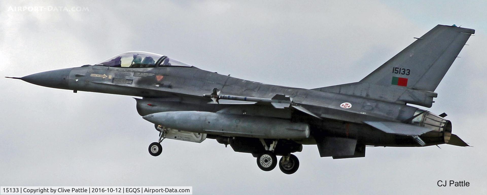 15133, General Dynamics F-16AM Fighting Falcon C/N 61-629, In action at RAF Lossiemouth EGQS during Exercise Joint Warrior 16-2