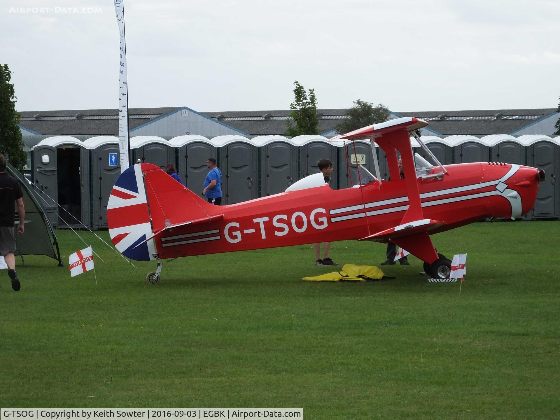 G-TSOG, 2014 TLAC Sherwood Ranger ST C/N LAA 237A-15239, LAA Flyin