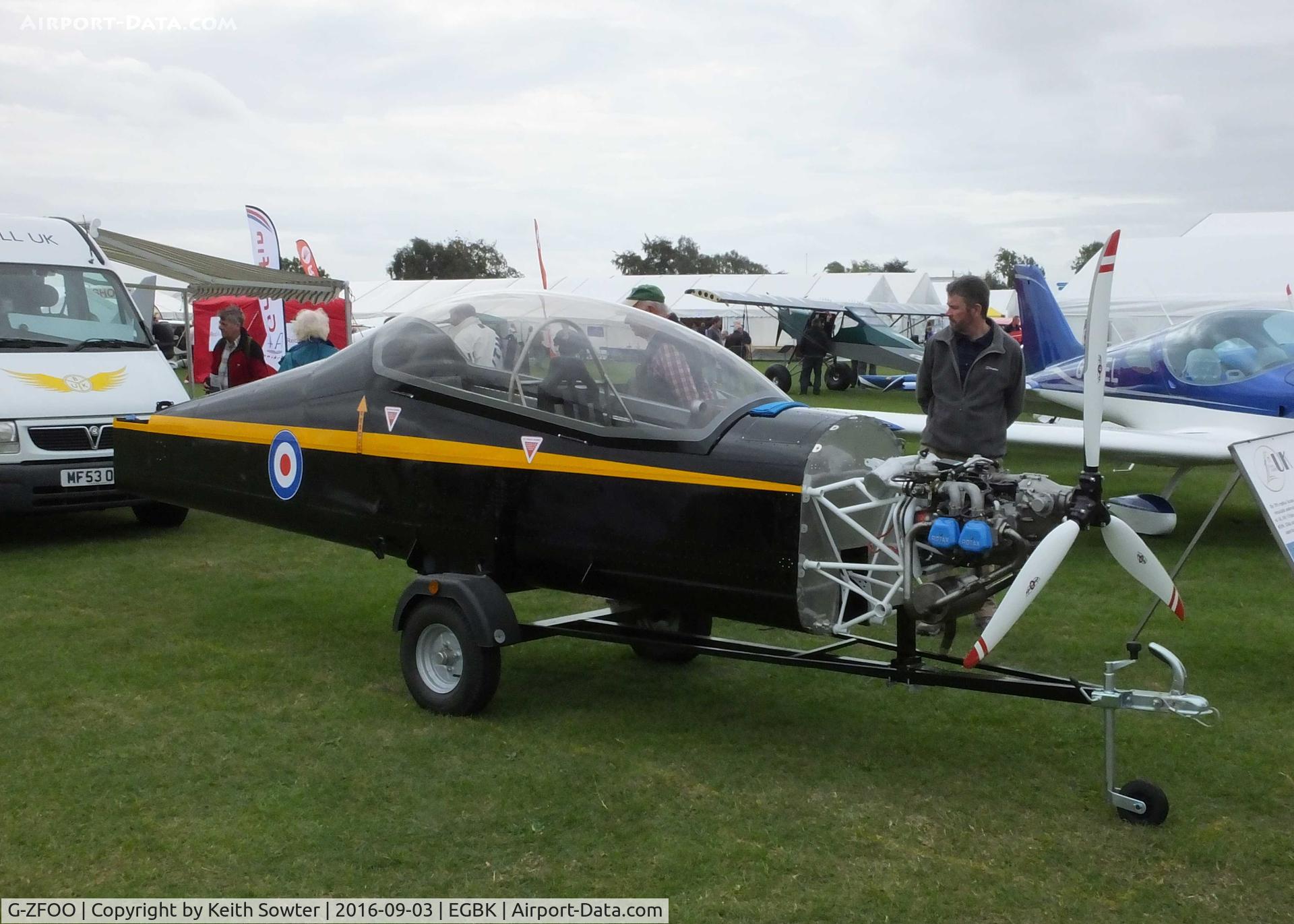 G-ZFOO, 2015 Flying Legend Tucano Replica C/N LAA 394-15360, LAA Flyin