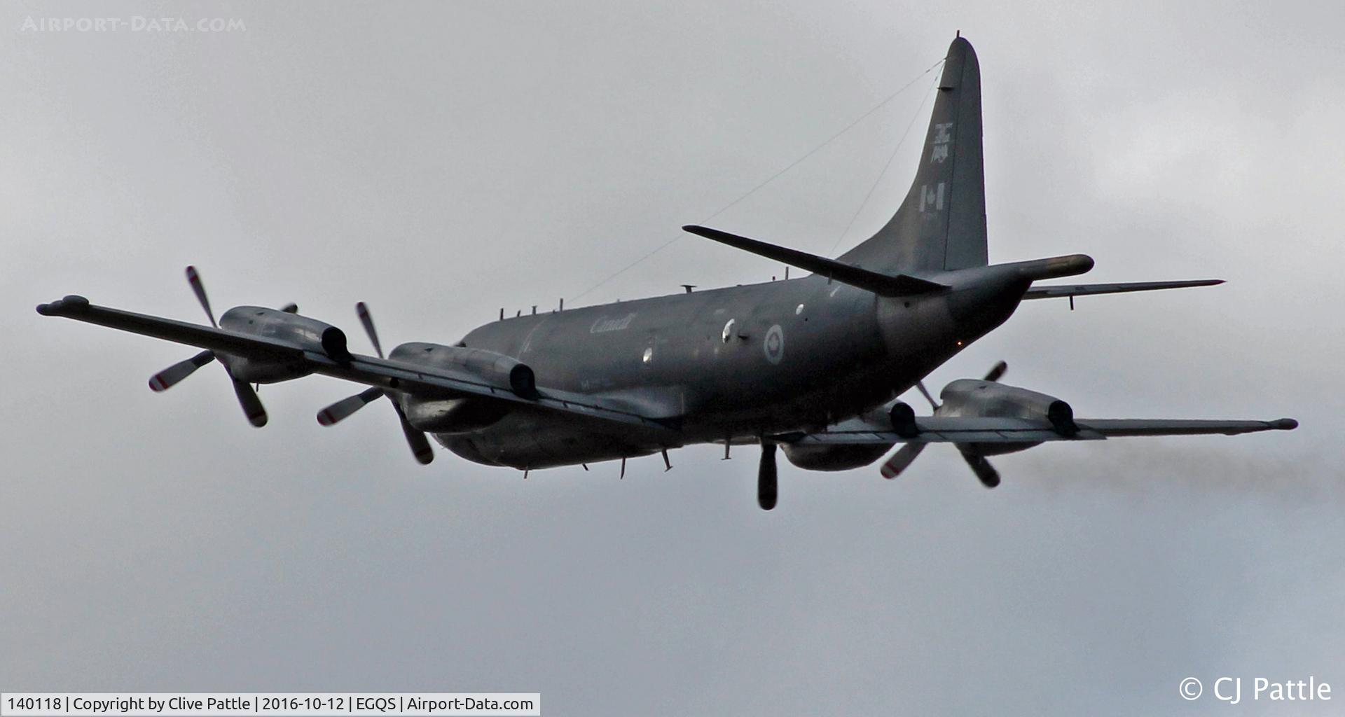 140118, 1981 Lockheed CP-140 Aurora C/N 285B-5725, In action at RAF Lossiemouth EGQS during Exercise Joint Warrior 16-2