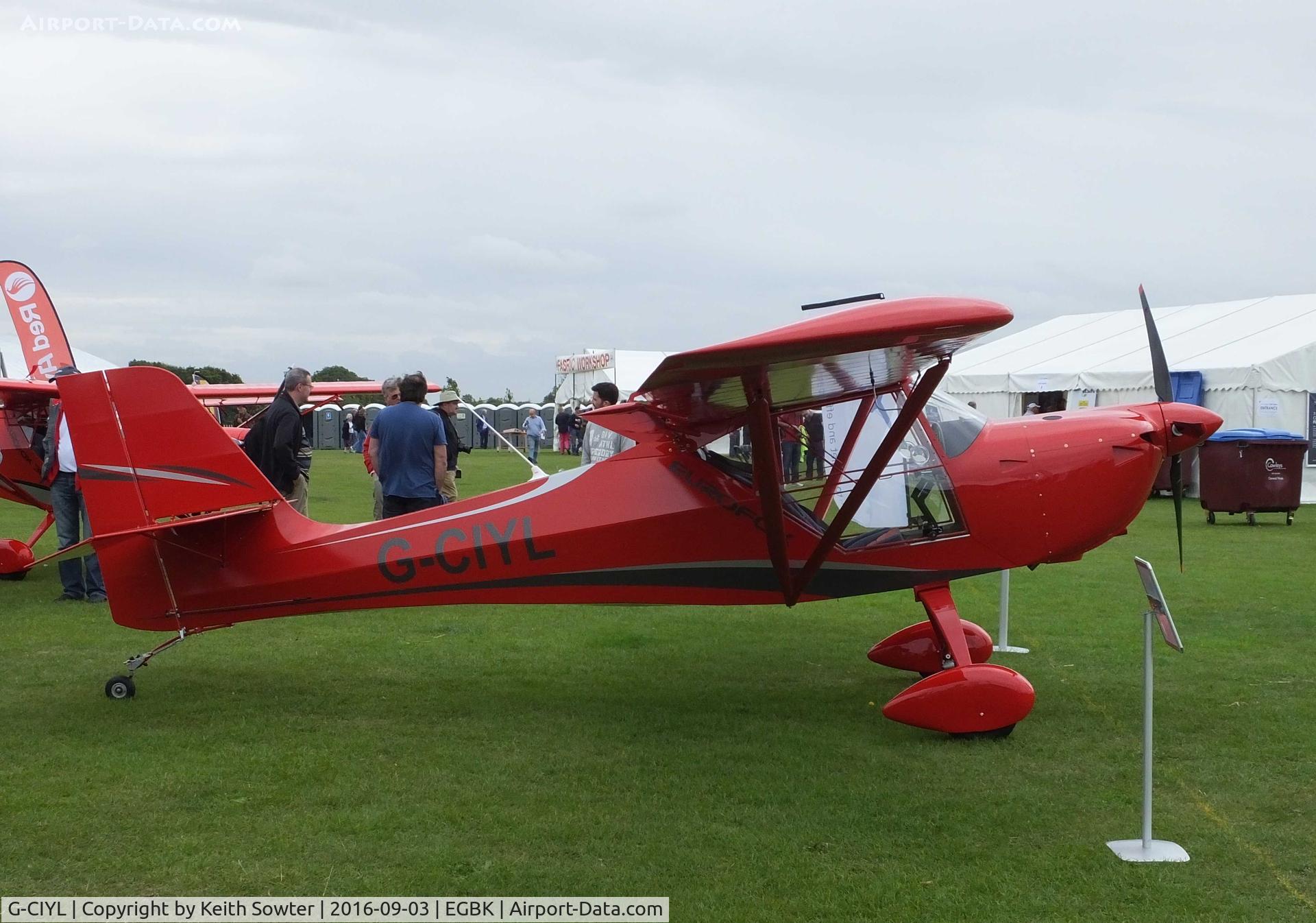 G-CIYL, 2016 Aeropro Eurofox 912(iS) C/N BMAA/HB/682, LAA Flyin