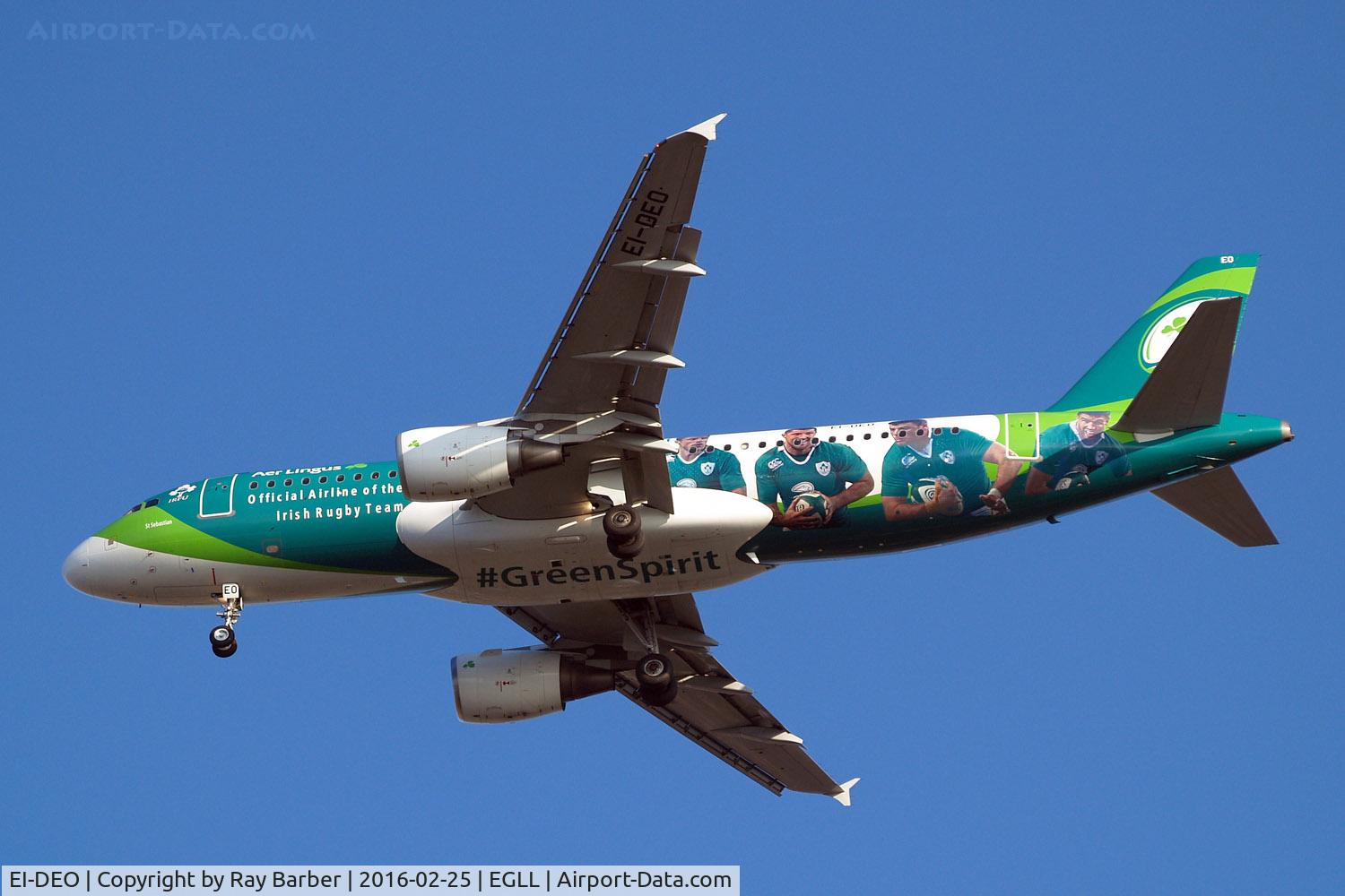 EI-DEO, 2005 Airbus A320-214 C/N 2486, Airbus A320-214 [2486] (Aer Lingus) Home~G 25/02/2016. On approach 27R.