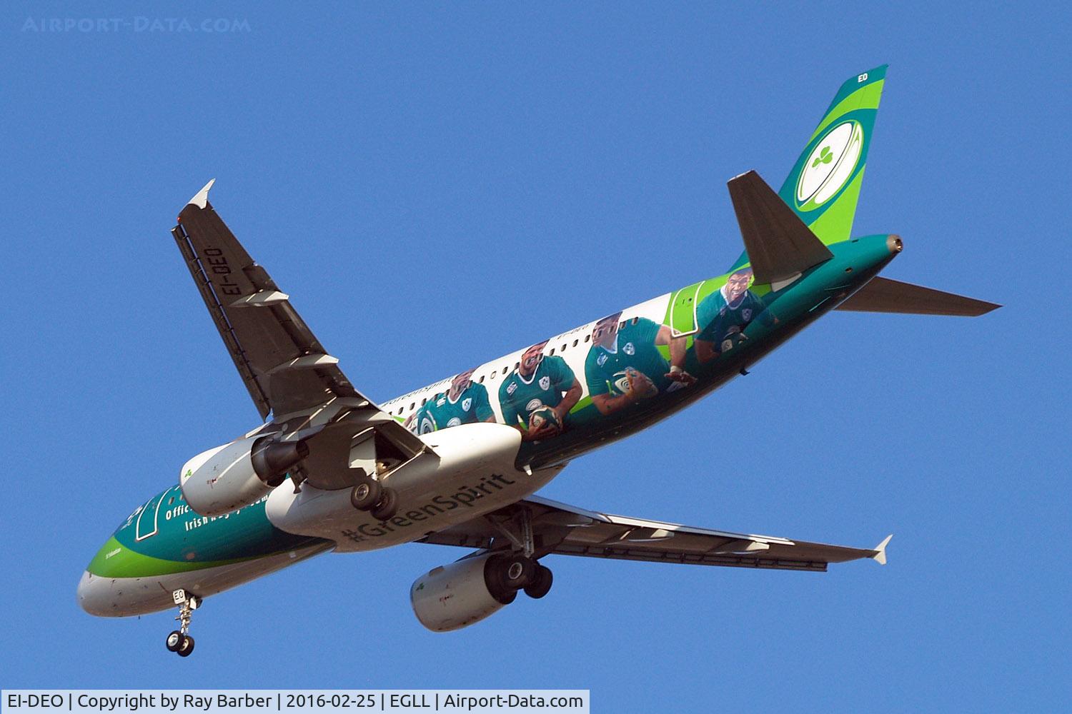 EI-DEO, 2005 Airbus A320-214 C/N 2486, Airbus A320-214 [2486] (Aer Lingus) Home~G 25/02/2016. On approach 27R.