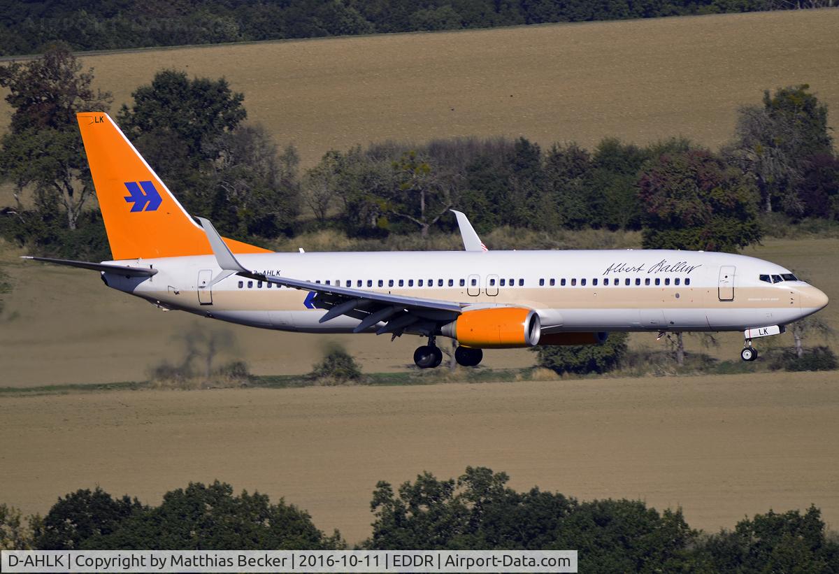 D-AHLK, 2008 Boeing 737-8K5 C/N 35143, D-AHLK