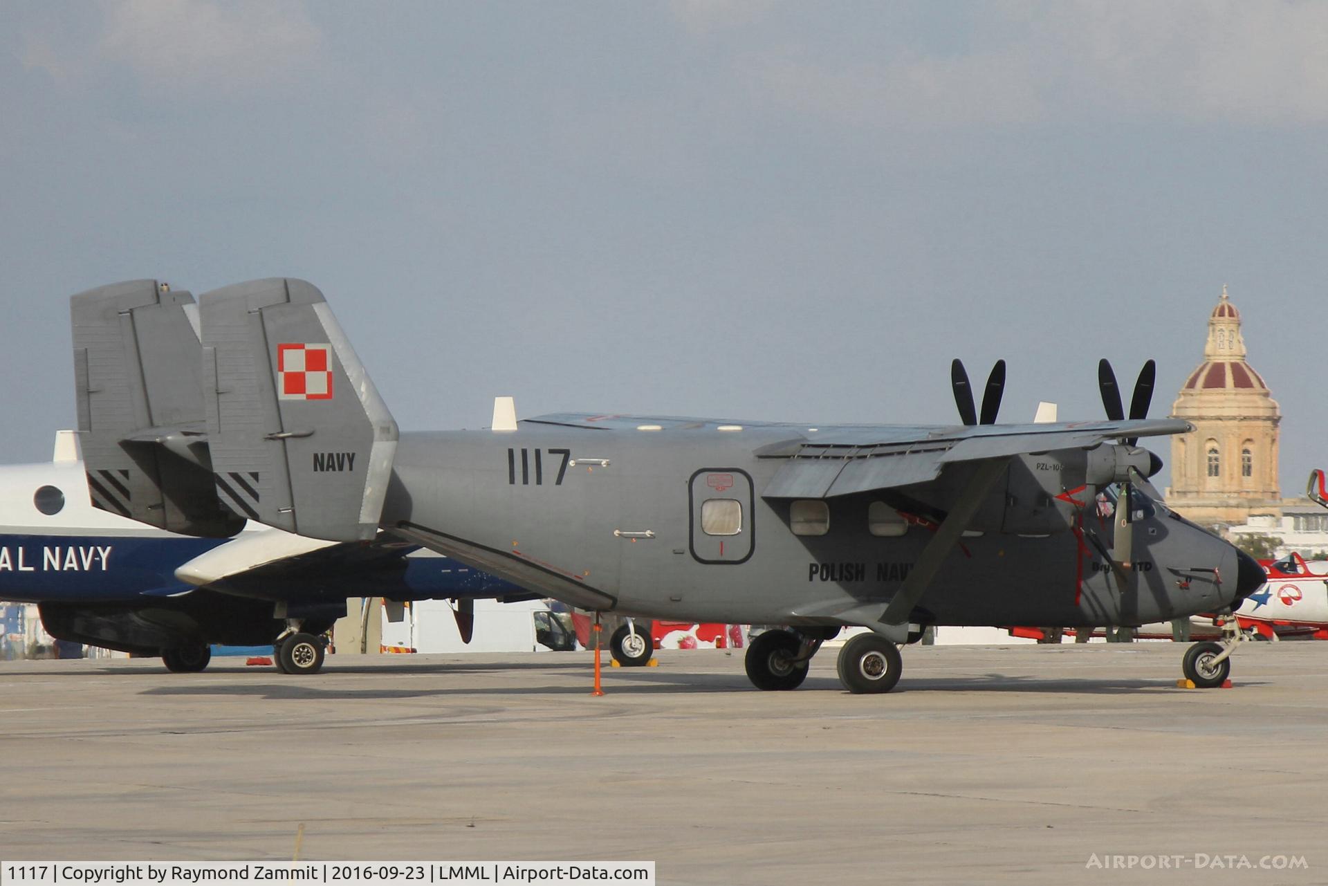 1117, 2001 PZL-Mielec M-281TDII Bryza C/N AJG002-01, PZL Mielec M-28 Bryza- 1TD 1117 Polish Navy