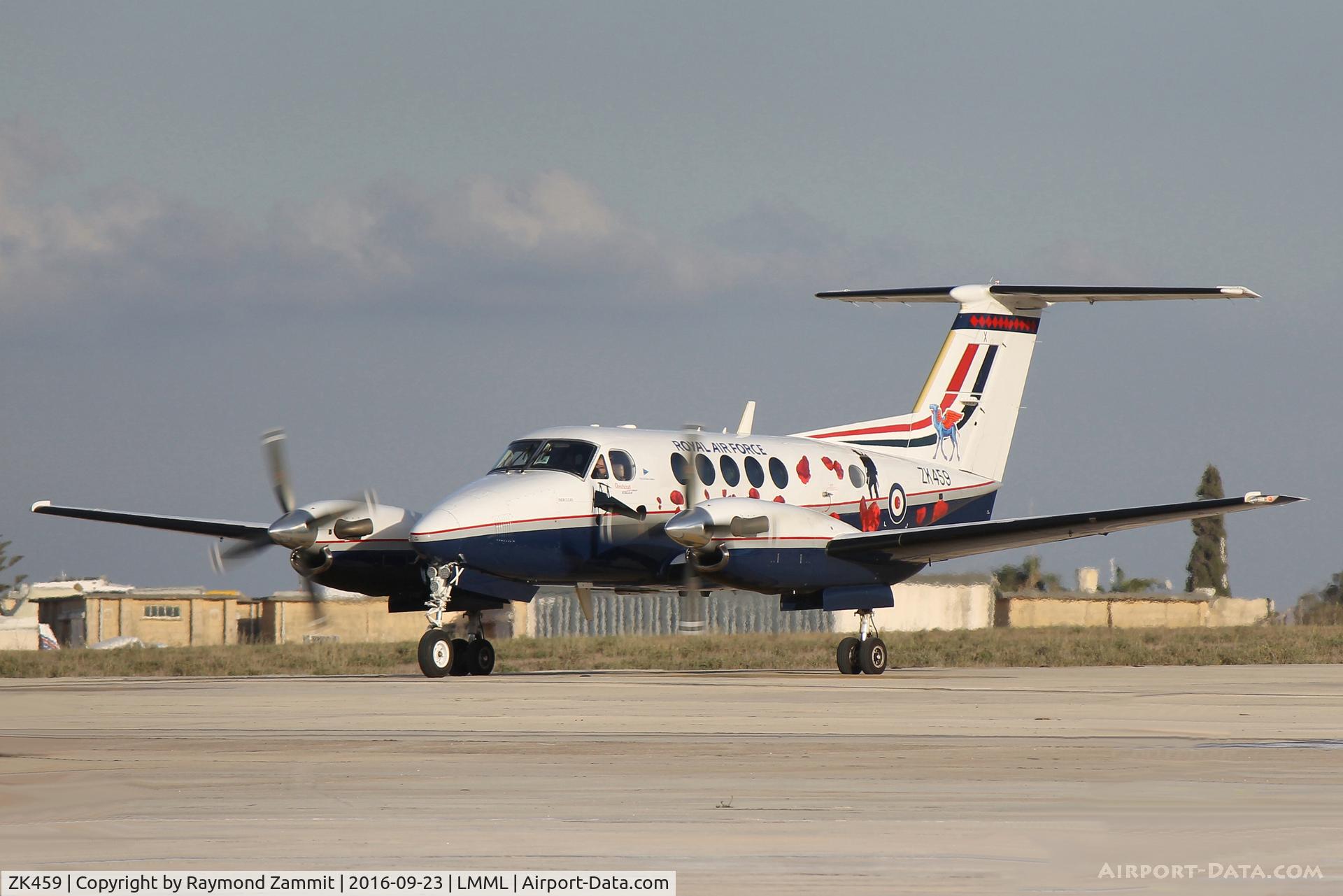 ZK459, 2007 Hawker Beechcraft B200GT King Air C/N BY-36, Hawker Beechcraft B200 ZK459 Royal Air Force