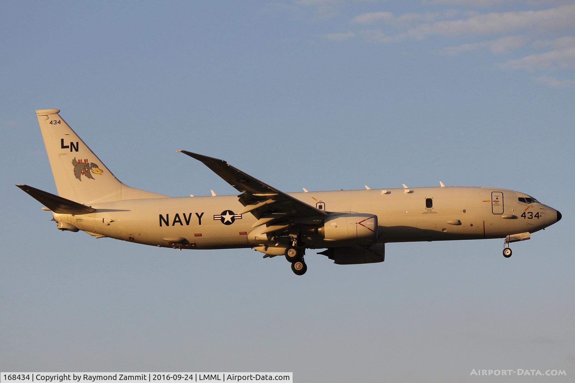 168434, 2012 Boeing P-8A Poseidon C/N 40814, Boeing P-8A Poseidon 168434/LN US Navy