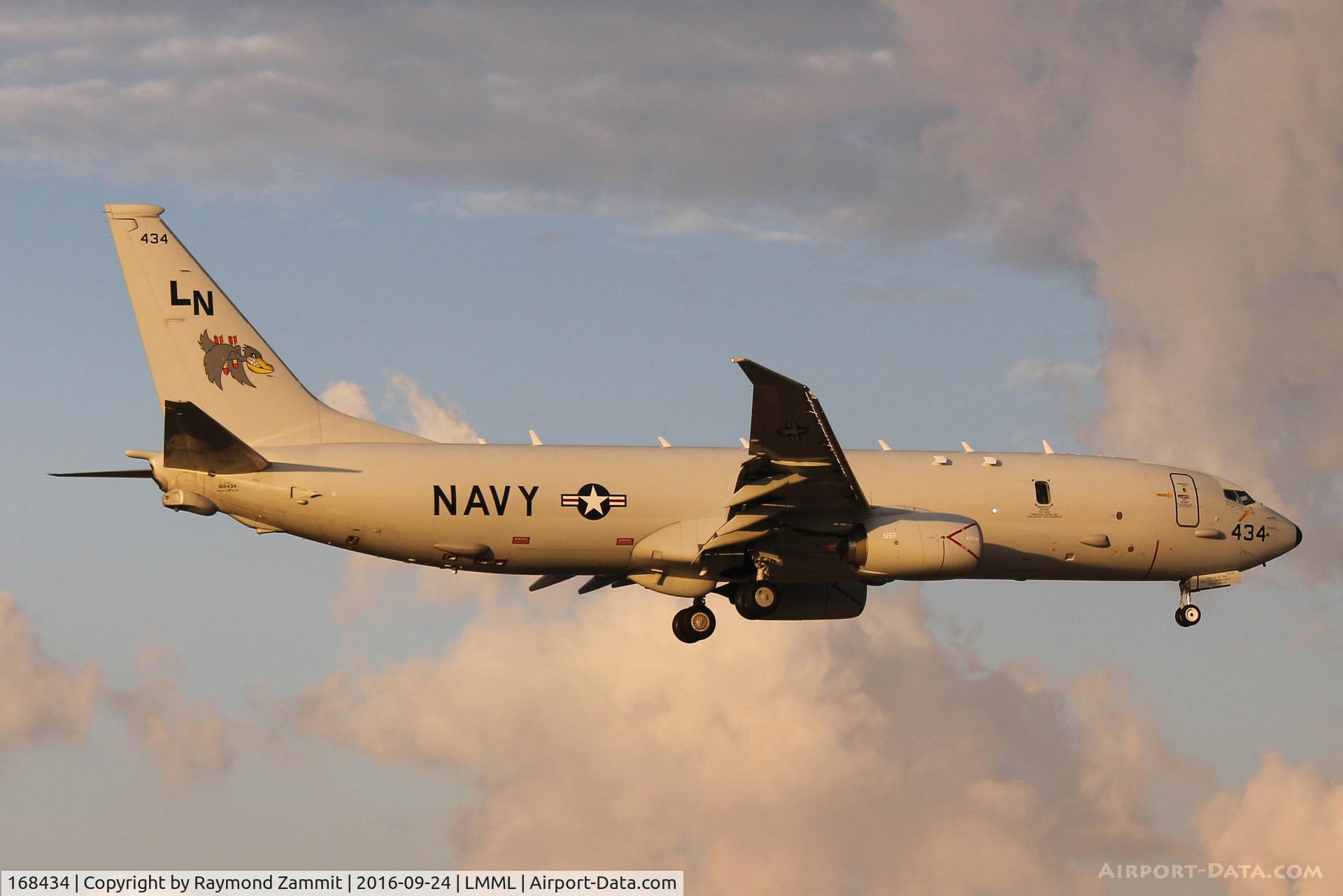 168434, 2012 Boeing P-8A Poseidon C/N 40814, Boeing P-8A Poseidon 168434/LN US Navy