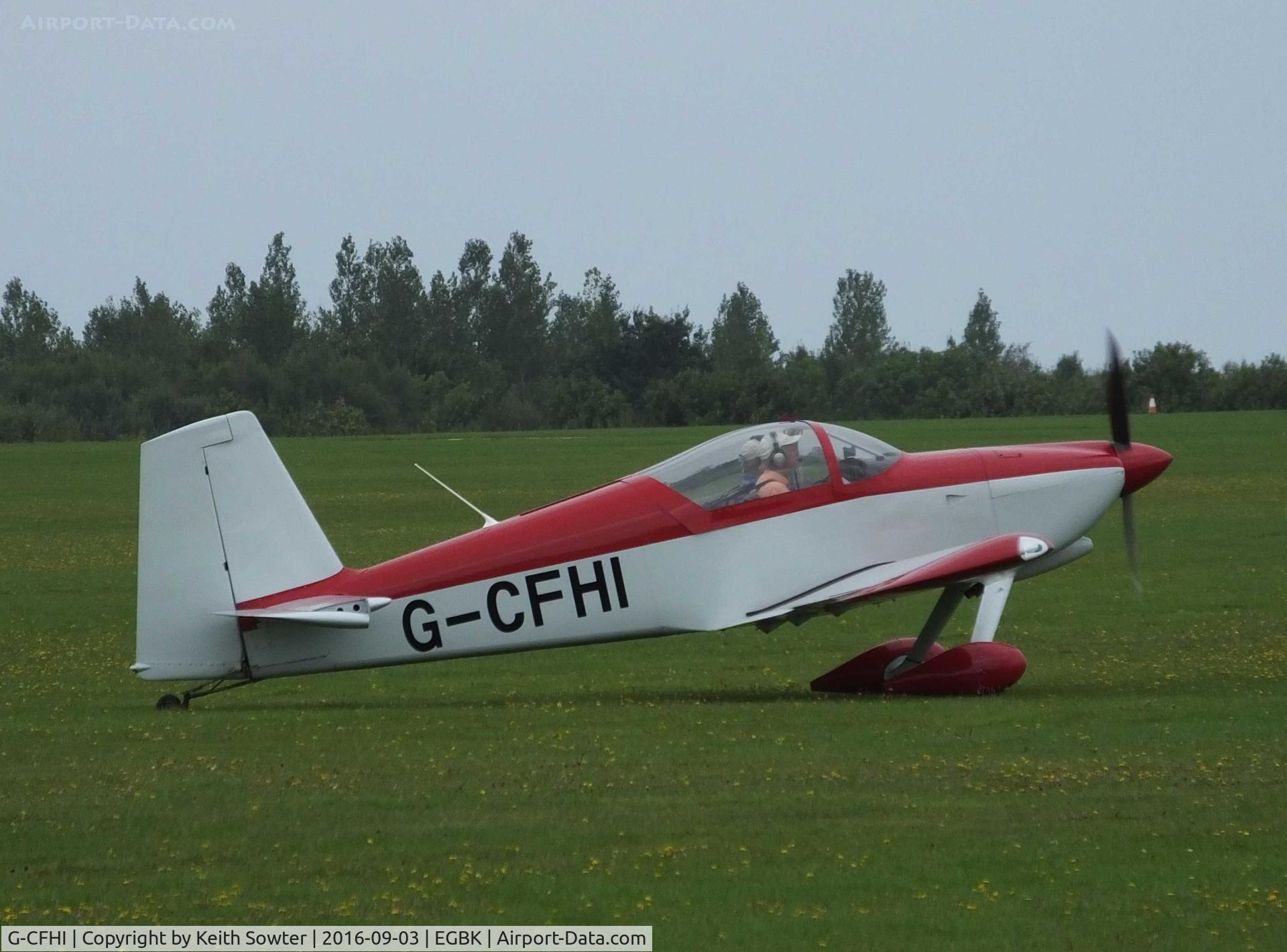 G-CFHI, 2009 Vans RV-9 C/N PFA-320-14603, LAA FLY-IN