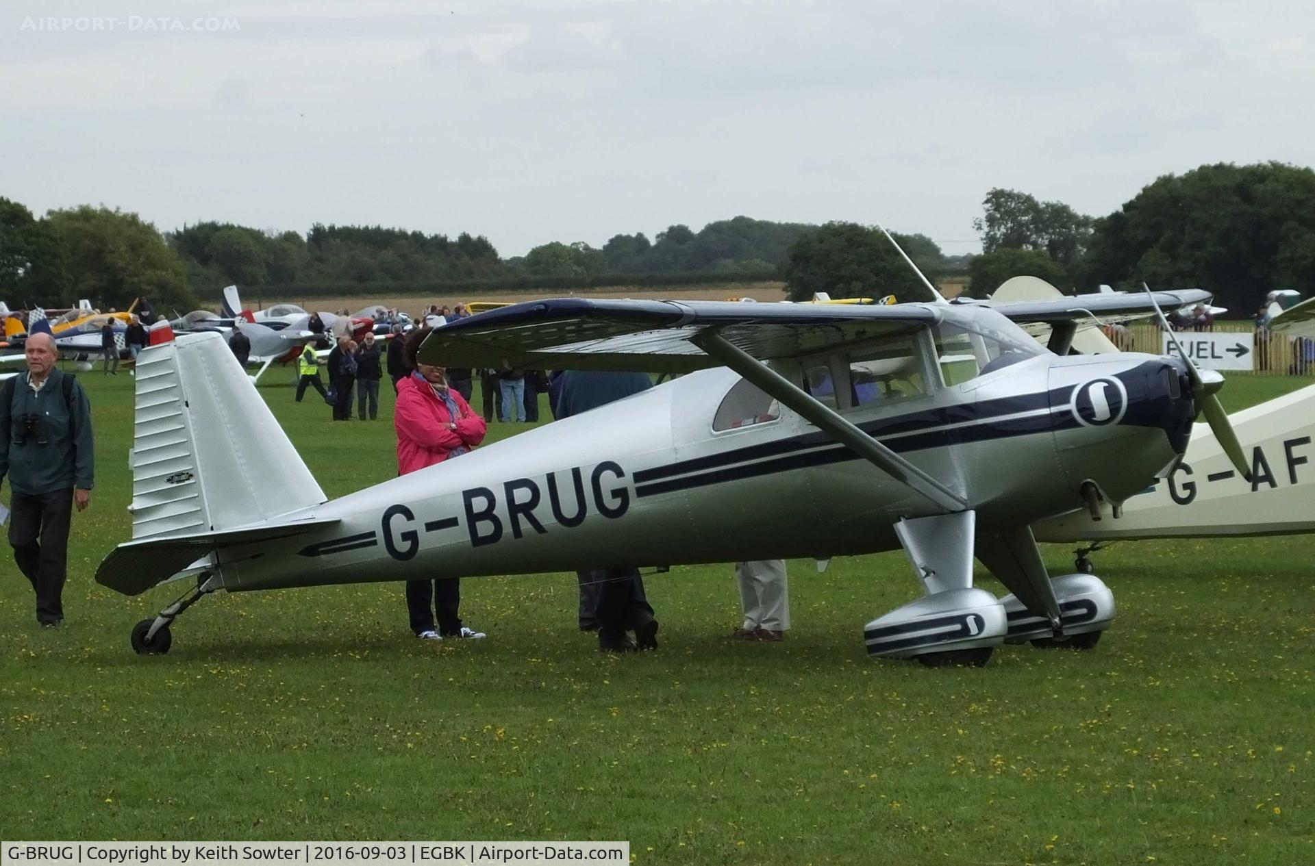 G-BRUG, 1946 Luscombe 8E Silvaire C/N 4462, LAA FLY-IN