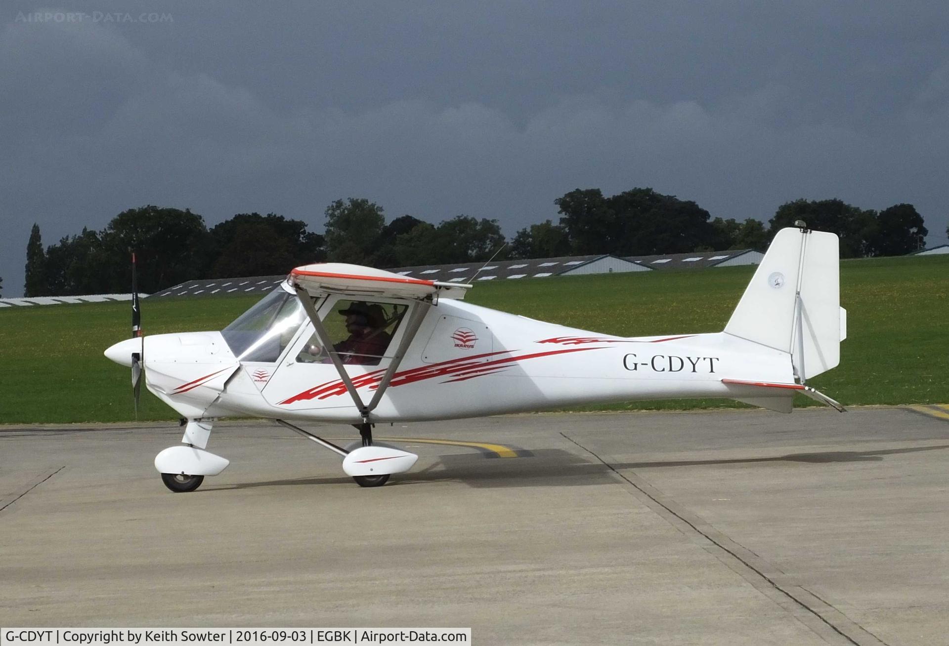 G-CDYT, 2006 Comco Ikarus C42 FB80 C/N 0603-6798, LAA FLY-IN