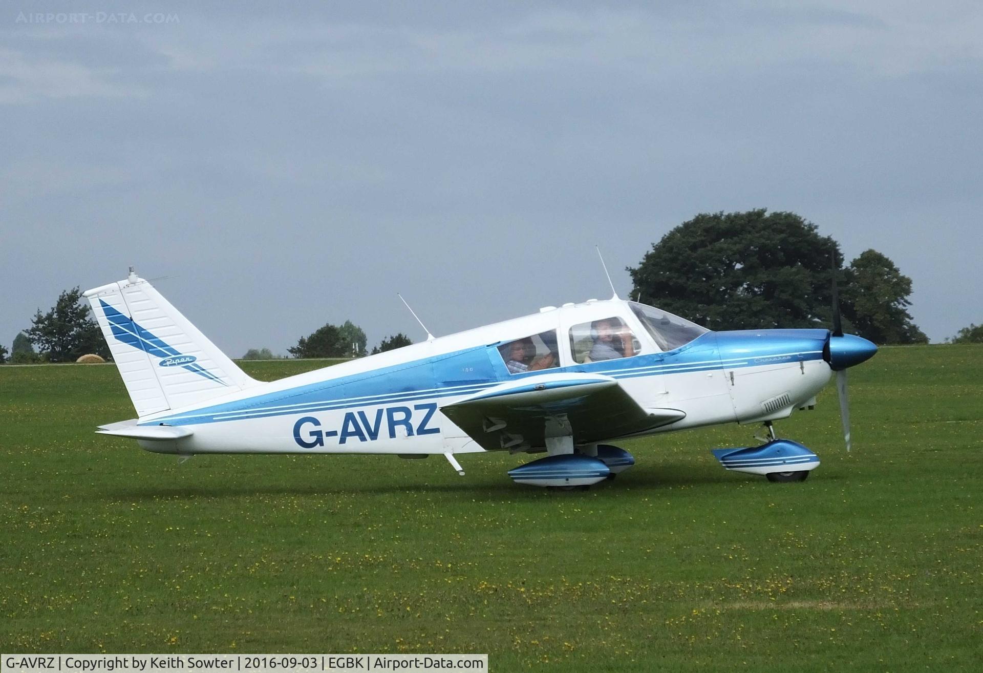 G-AVRZ, 1967 Piper PA-28-180 Cherokee C/N 28-4137, LAA FLY-IN