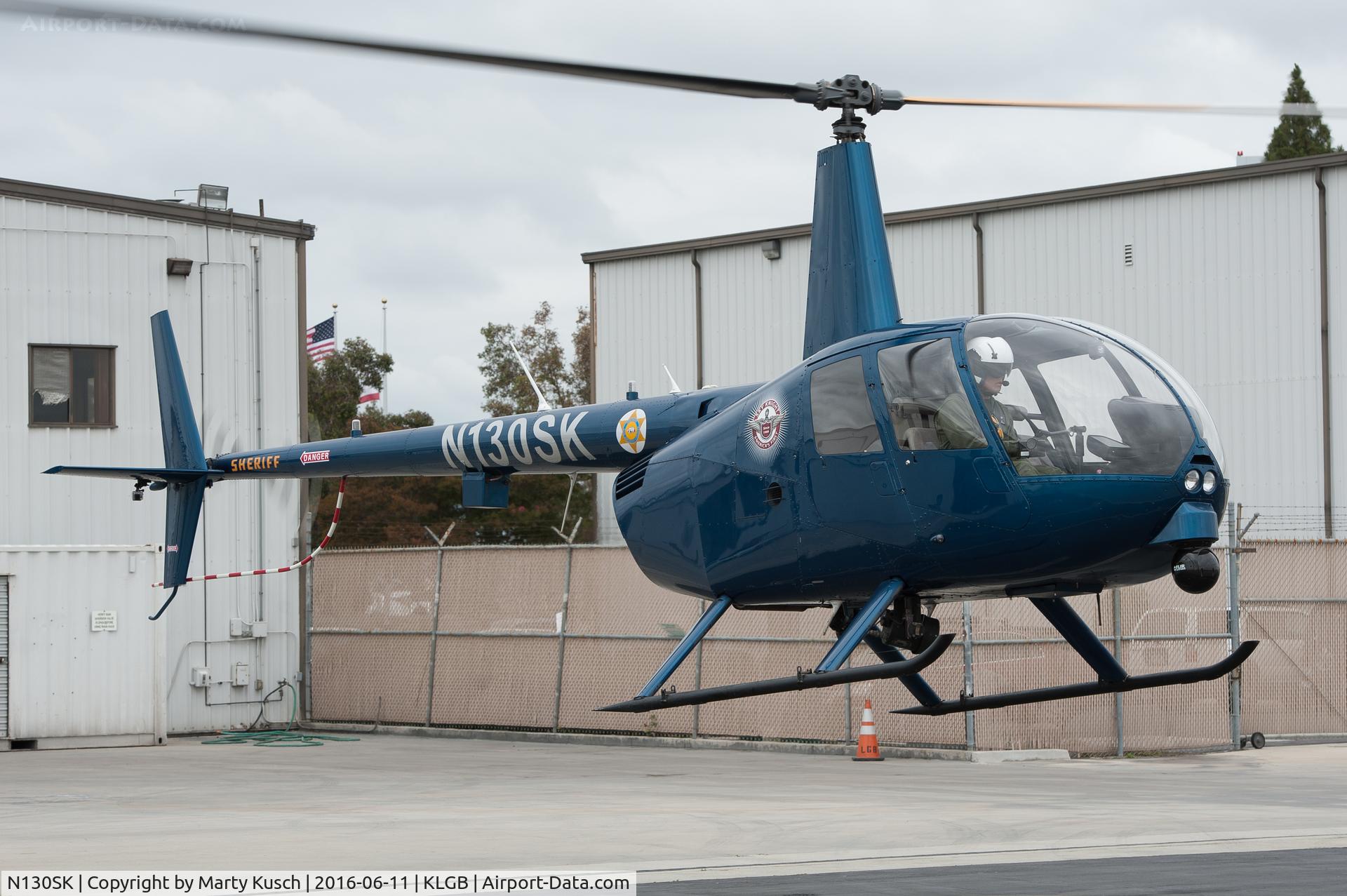N130SK, 2007 Robinson R44 II C/N 11781, Off to Work