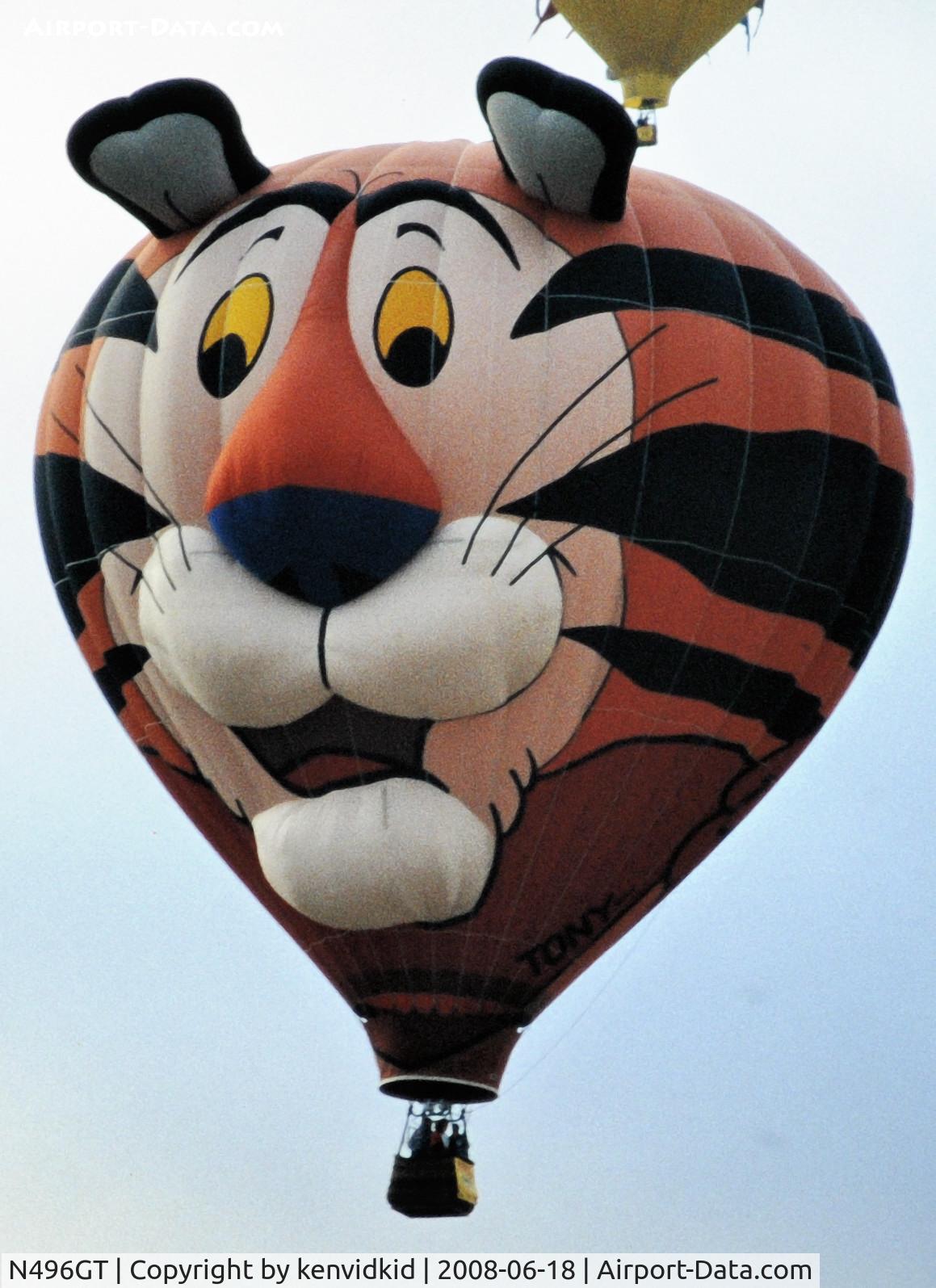 N496GT, 1996 Aerostar International Inc S-60A C/N S60A-3215, Lifting off at the 1996 Albuquerque Balloon Fiesta.