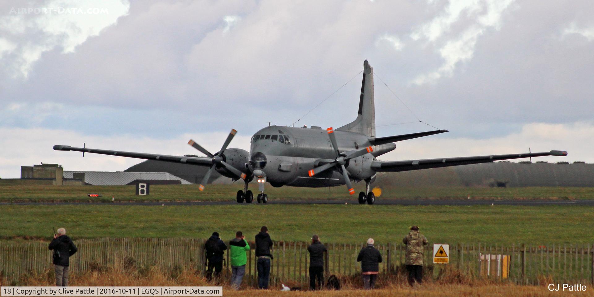 18, Breguet 1150 Atlantic ATL2 C/N 18, In action at RAF Lossiemouth EGQS during Exercise Joint Warrior 16-2