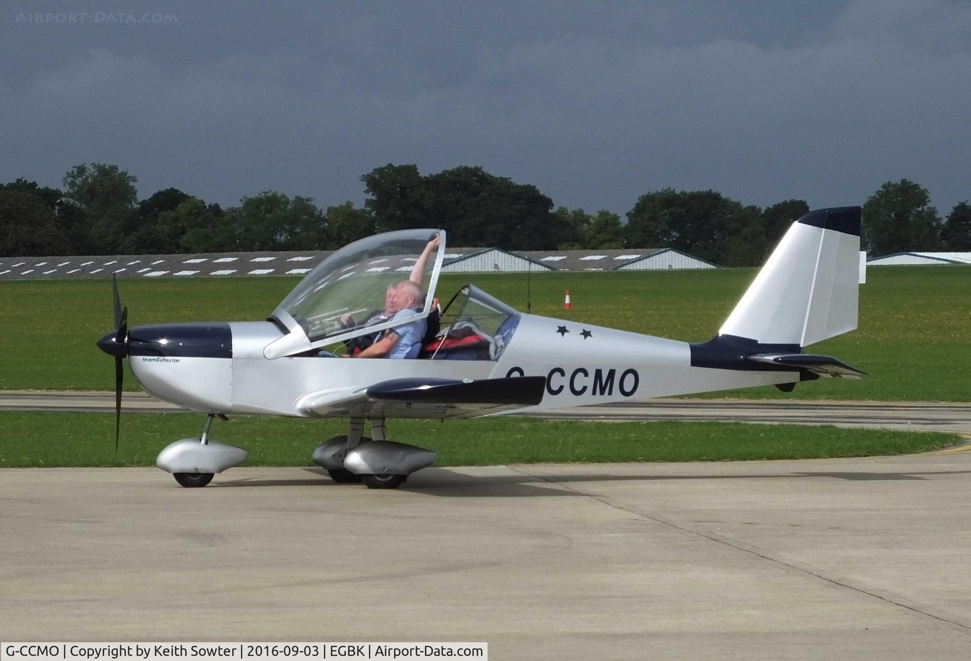 G-CCMO, 2003 Aerotechnik EV-97A Eurostar C/N PFA 315-14155, LAA Fly-In