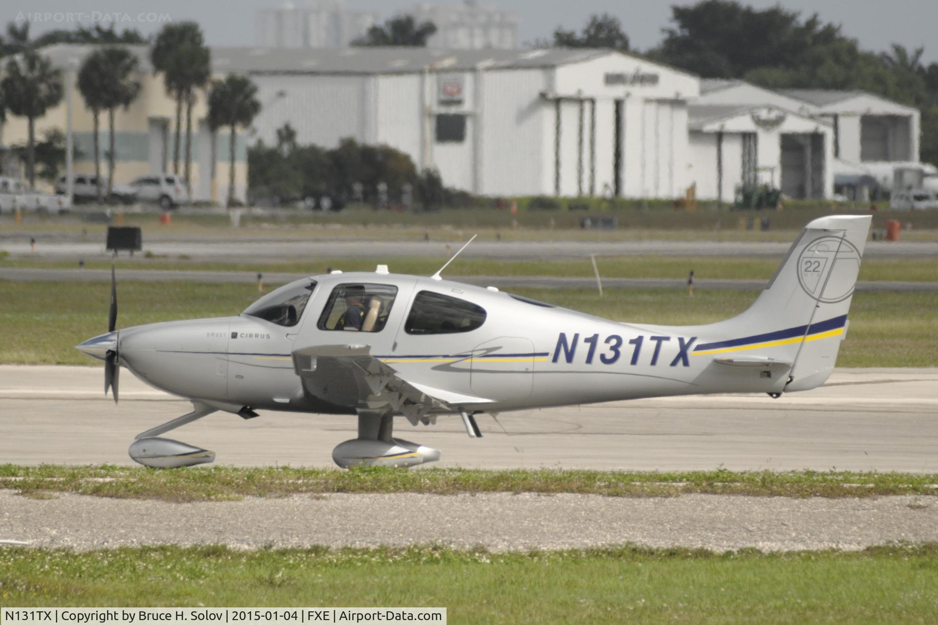 N131TX, Cirrus SR22T C/N 0230, ready for departure