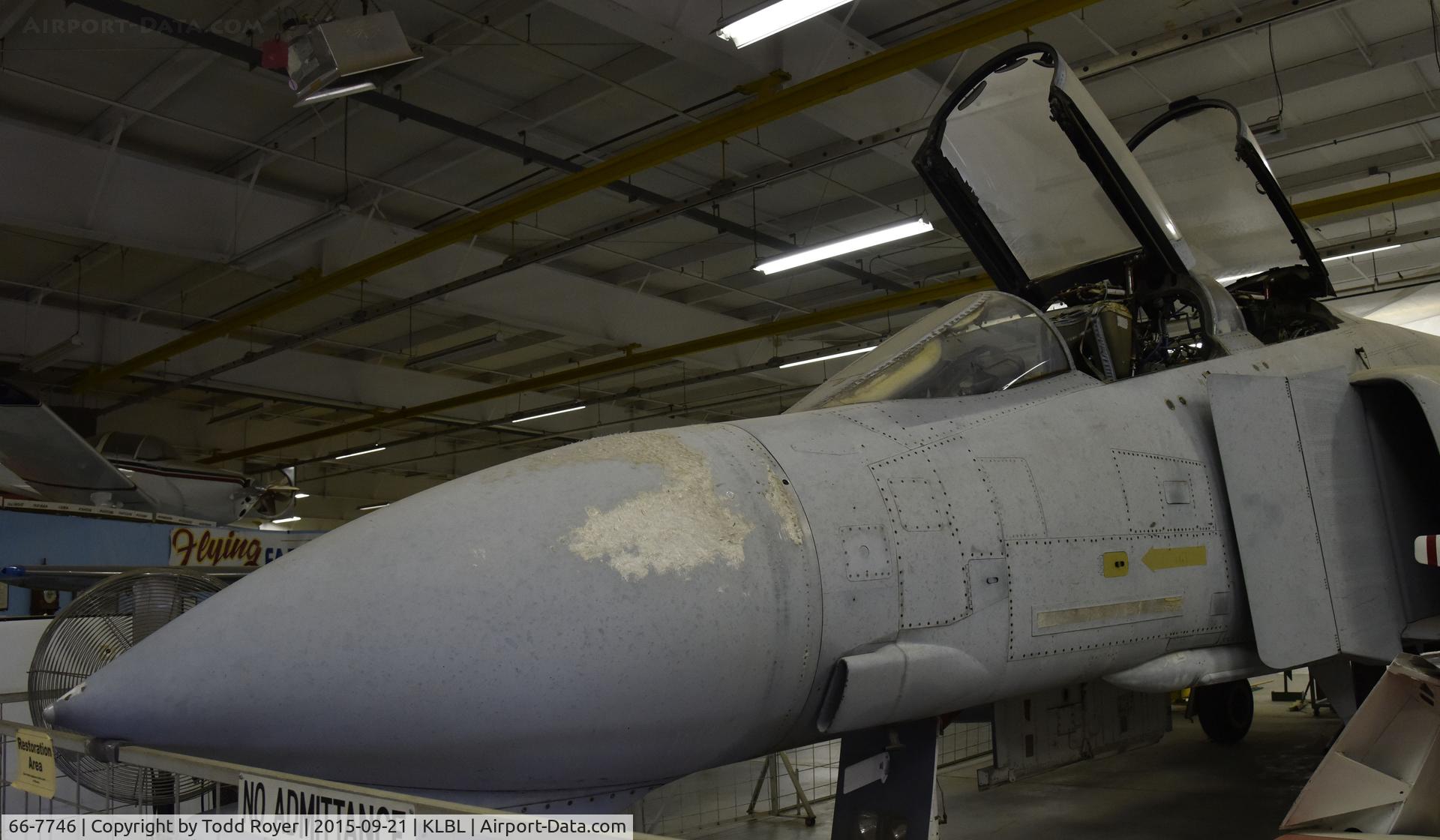 66-7746, McDonnell F-4D Phantom C/N 2382, On display at the Mid America Air Museum
