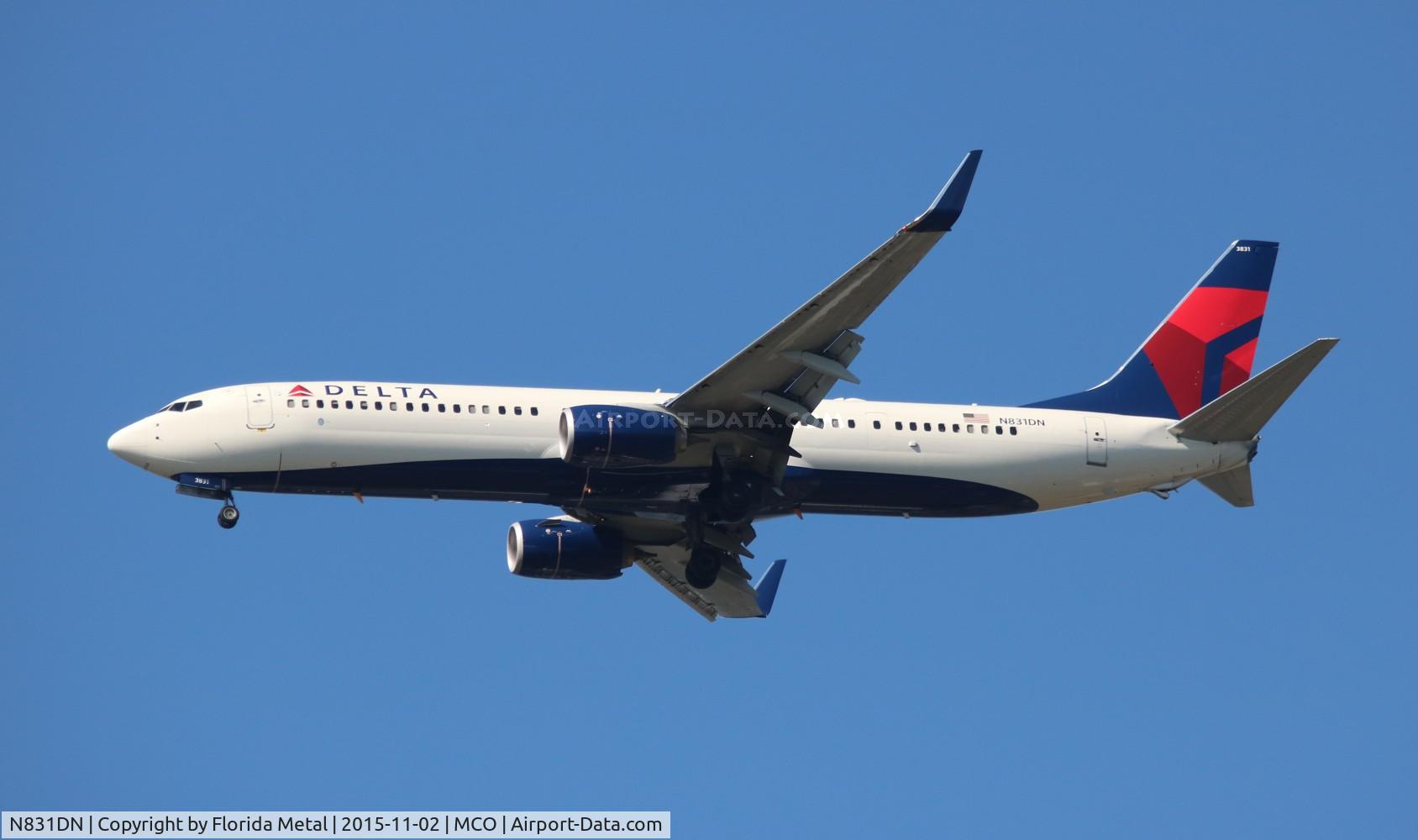 N831DN, 2014 Boeing 737-932/ER C/N 31942, Delta