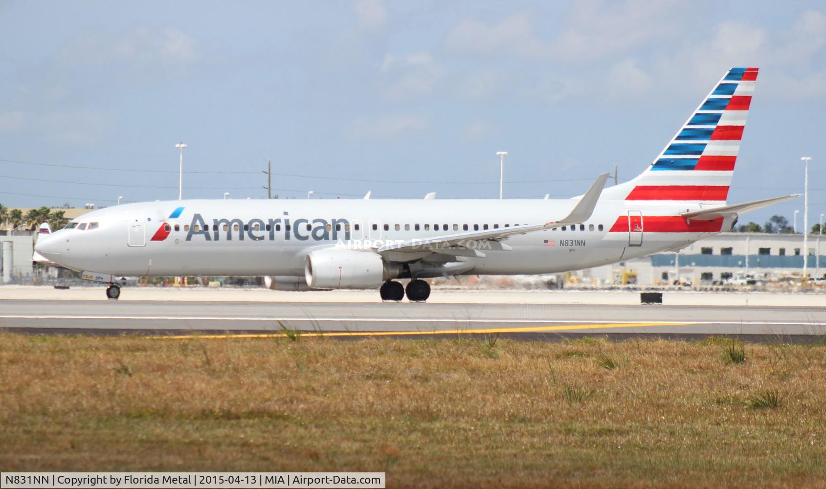 N831NN, 2010 Boeing 737-823 C/N 33211, American