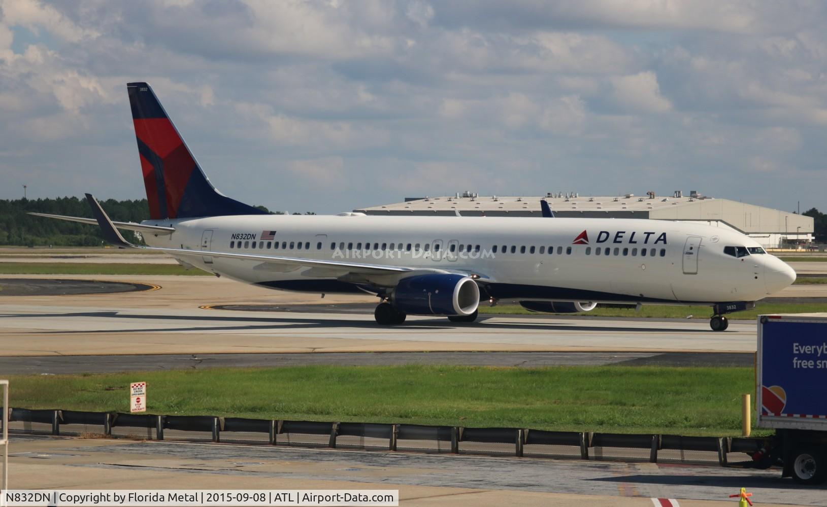 N832DN, 2015 Boeing 737-932/ER C/N 31943, Delta