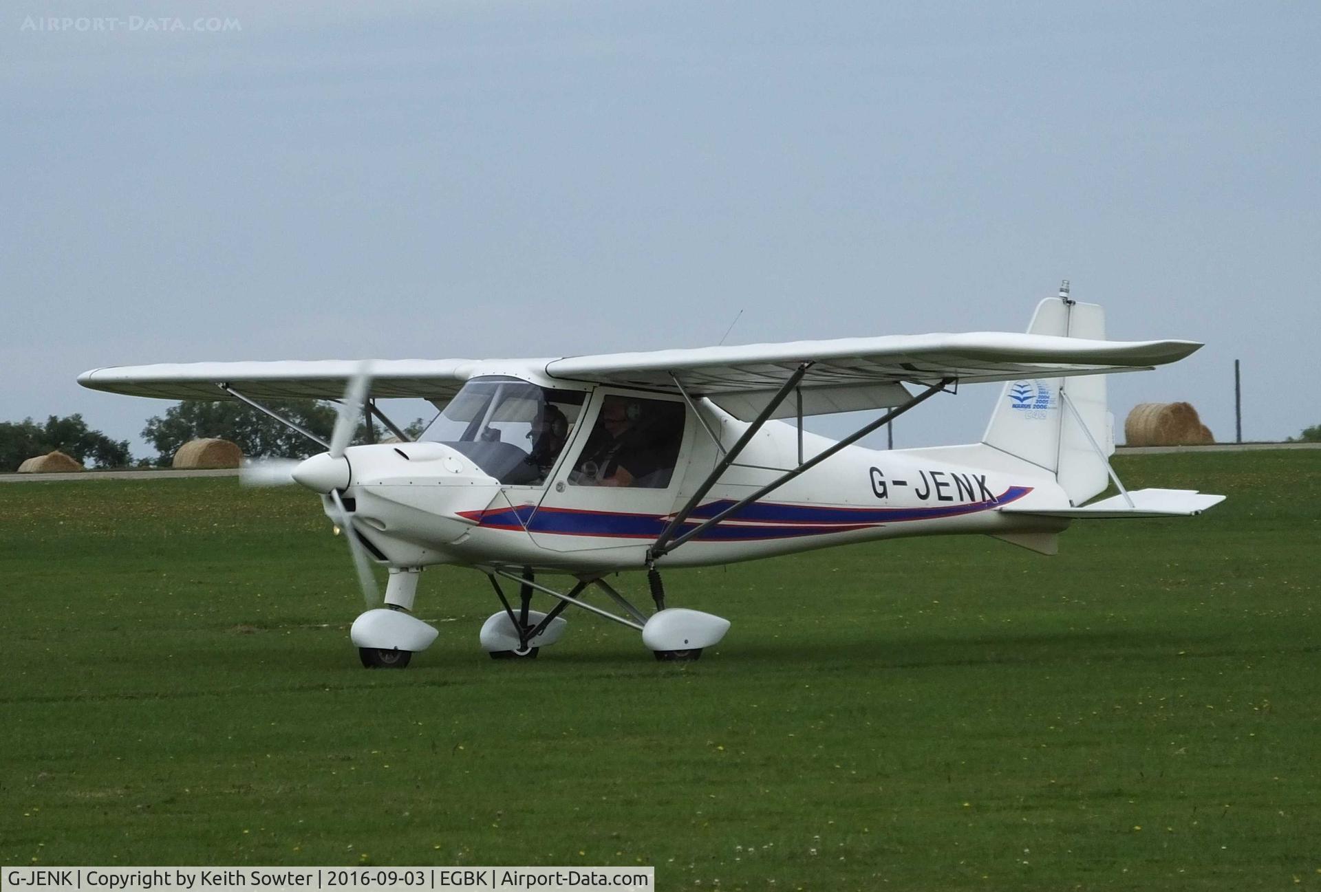 G-JENK, 2008 Comco Ikarus C42 FB80 C/N 0806-6978, LAA FLY-IN