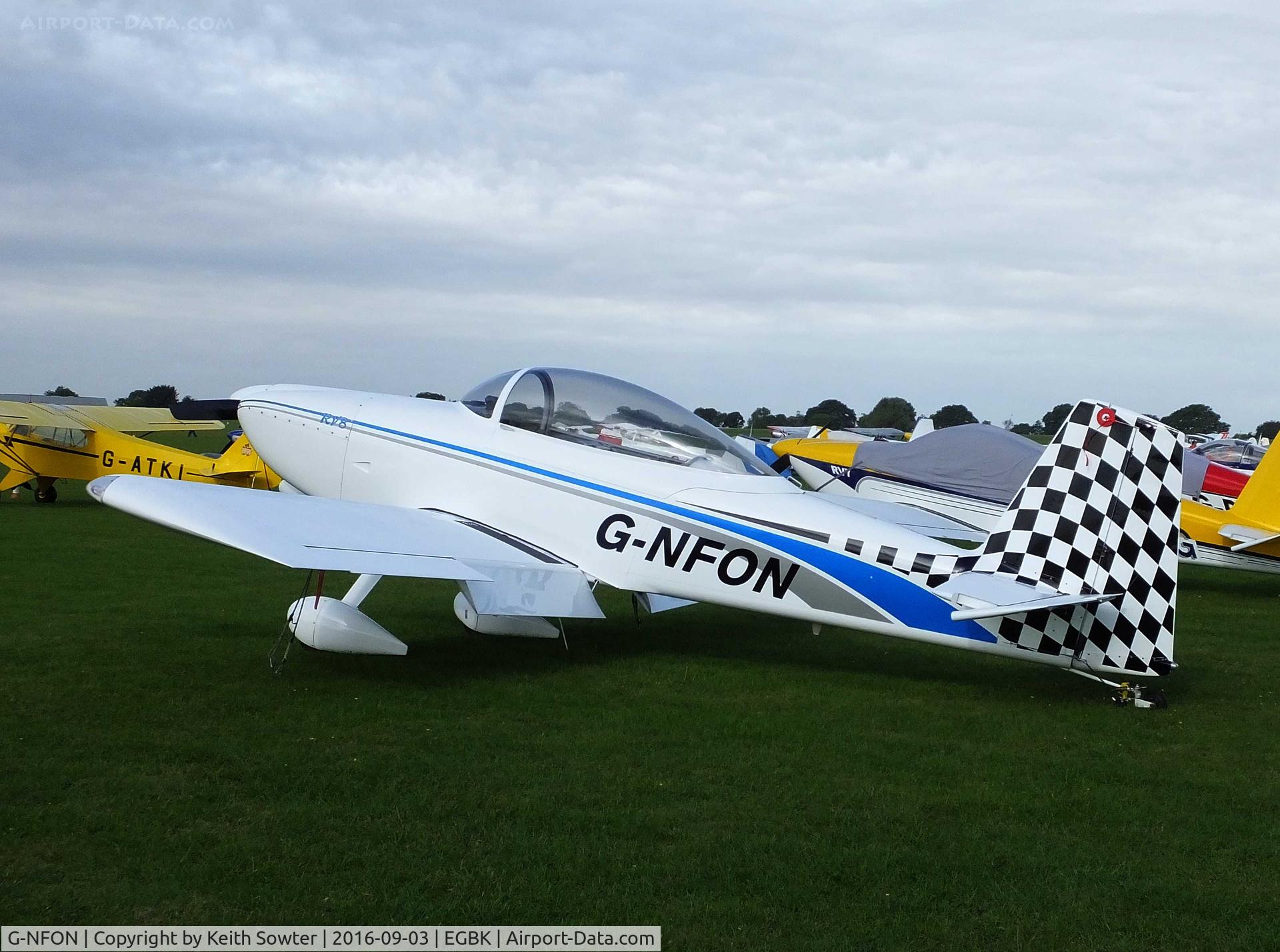 G-NFON, 2011 Vans RV-8 C/N LAA 303-14921, LAA FLY-IN