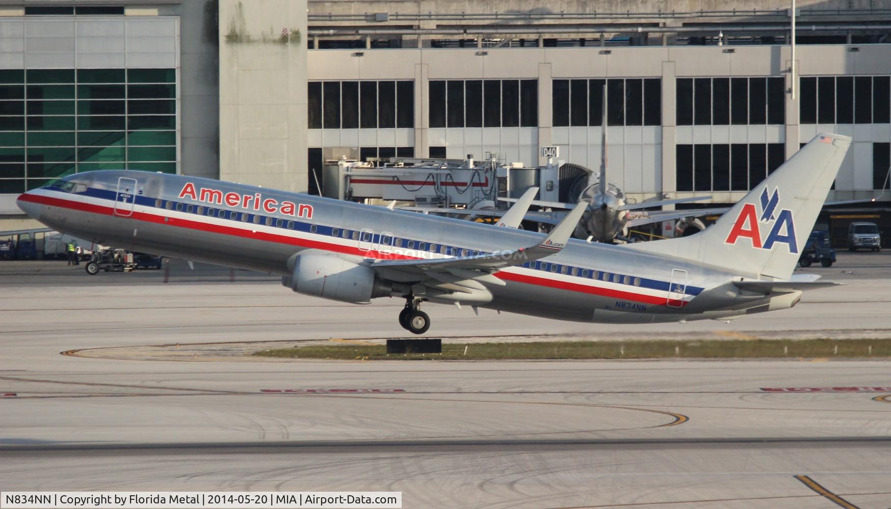 N834NN, 2010 Boeing 737-823 C/N 29576, American
