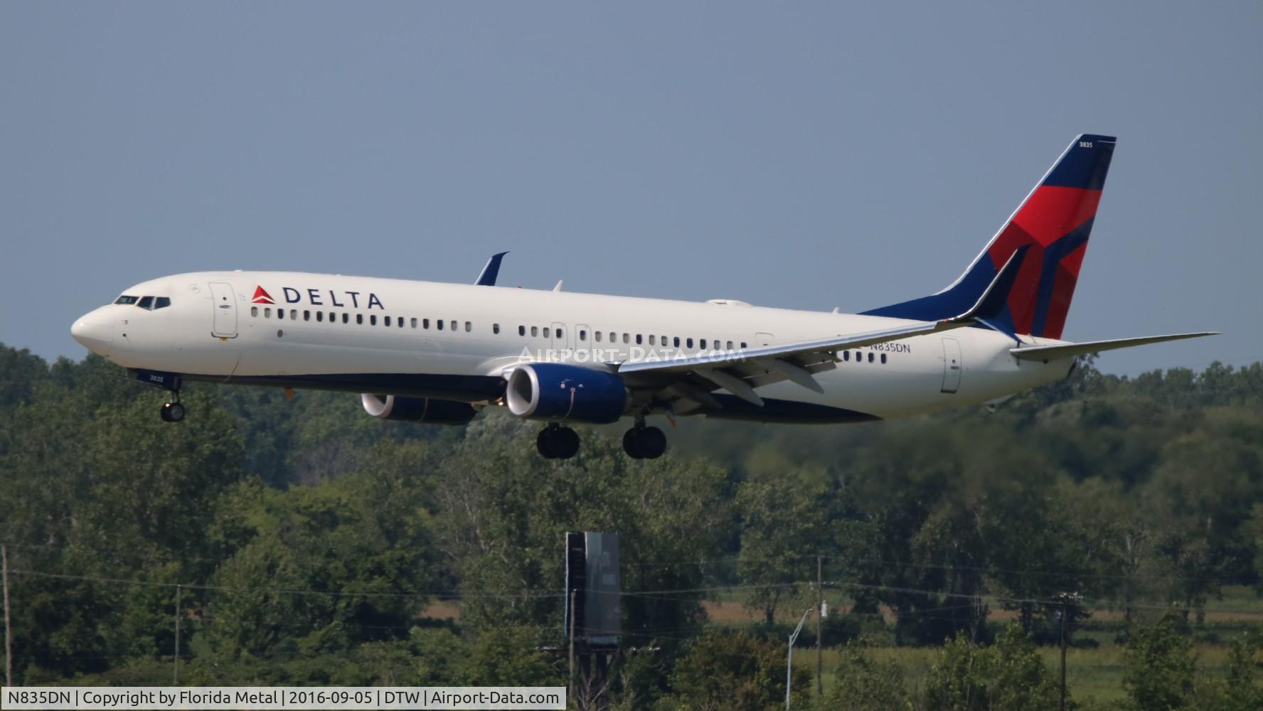 N835DN, 2015 Boeing 737-932/ER C/N 31945, Delta