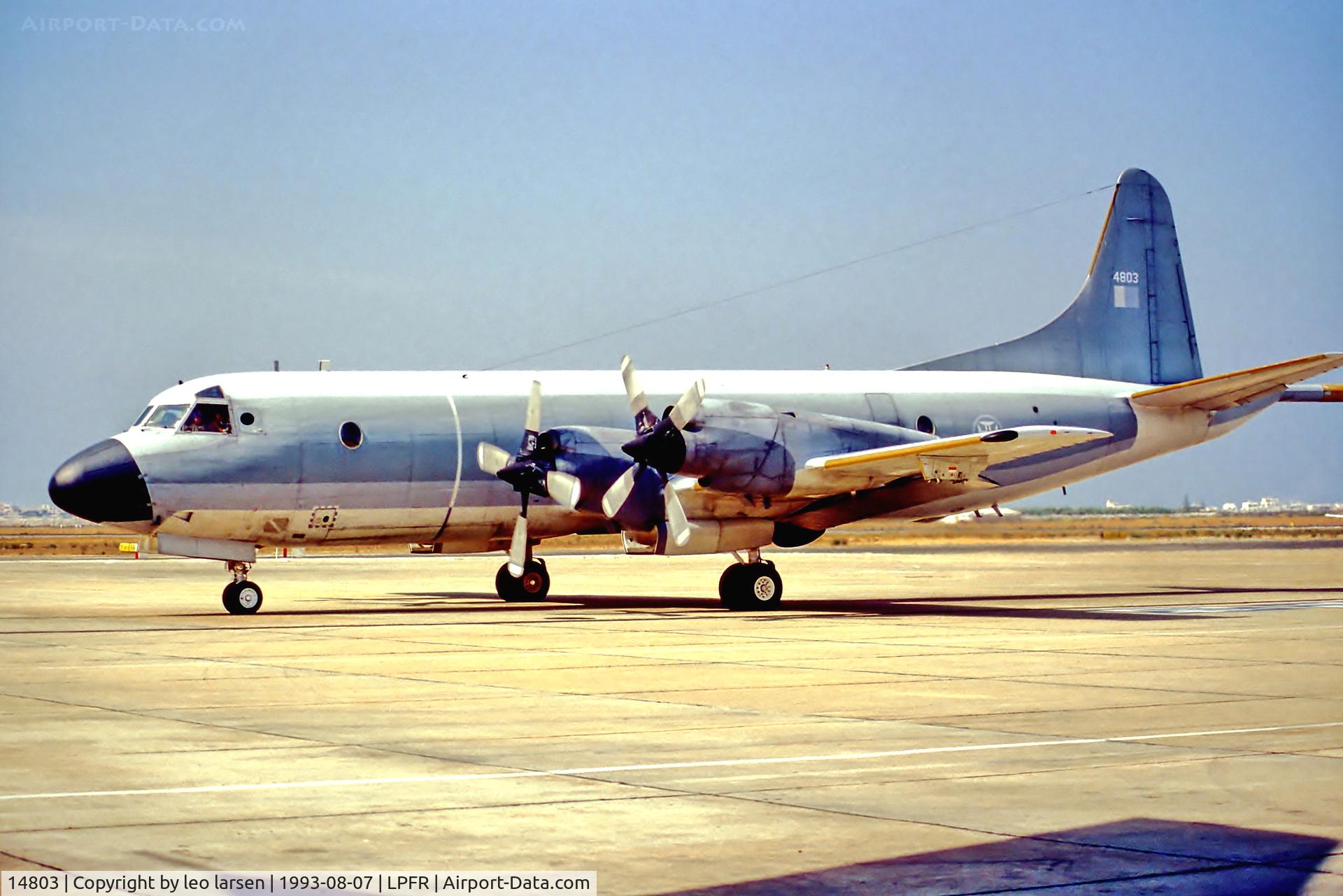 14803, 1968 Lockheed P-3P Orion C/N 185B-5402, Faro 7.8.93