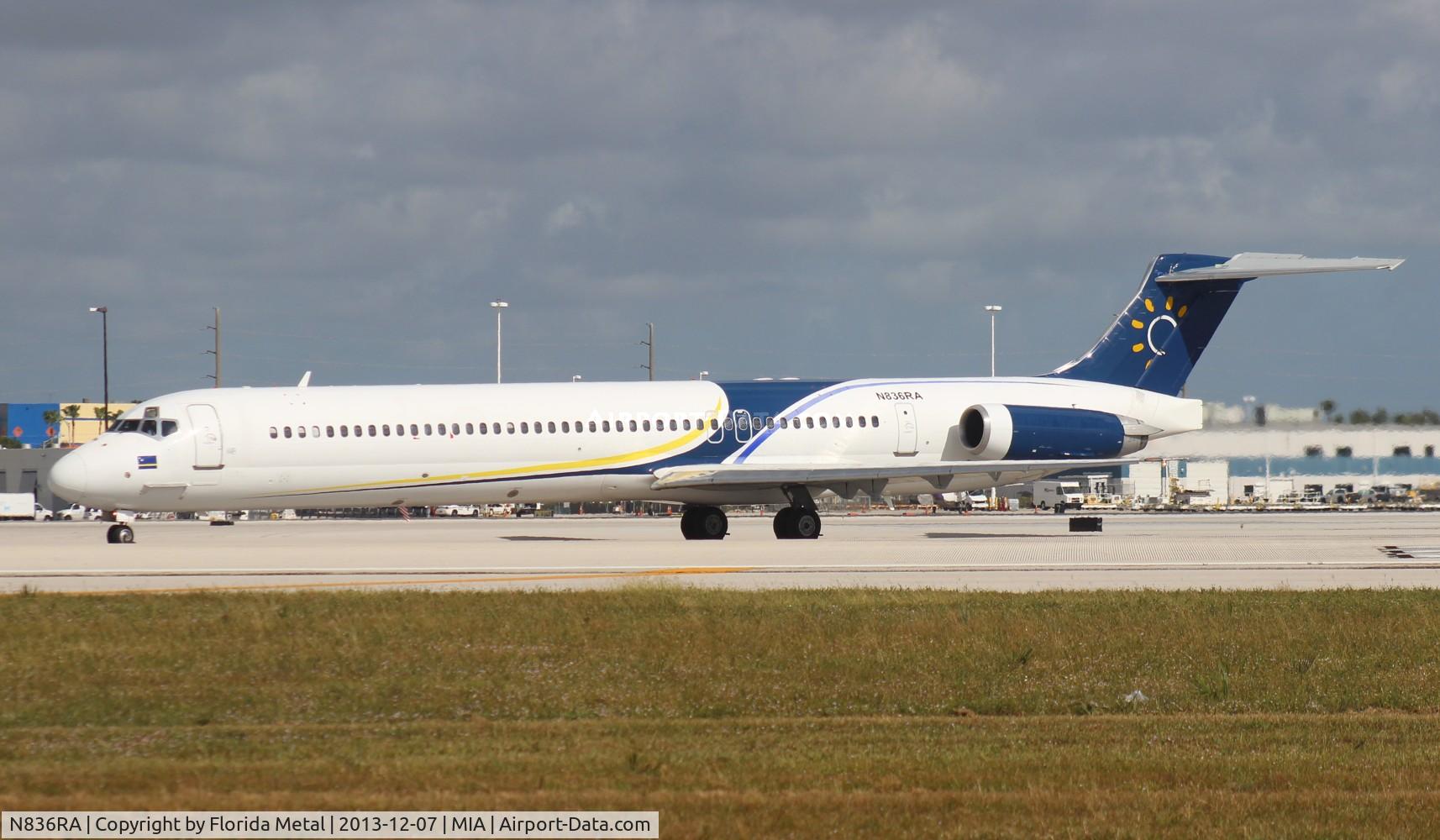 N836RA, 1990 McDonnell Douglas MD-83 (DC-9-83) C/N 53046, Falcon Air Express