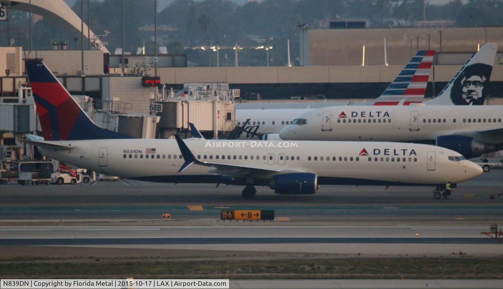 N839DN, 2015 Boeing 737-932/ER C/N 31950, Delta