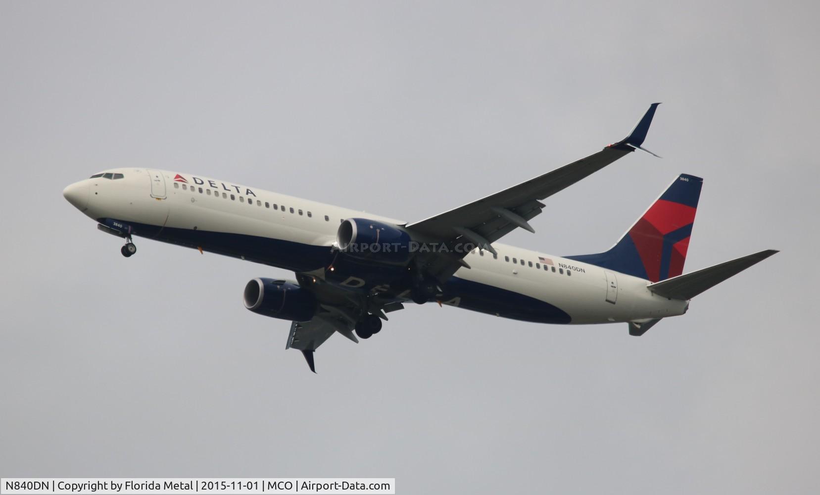 N840DN, 2015 Boeing 737-932/ER C/N 31951, Delta