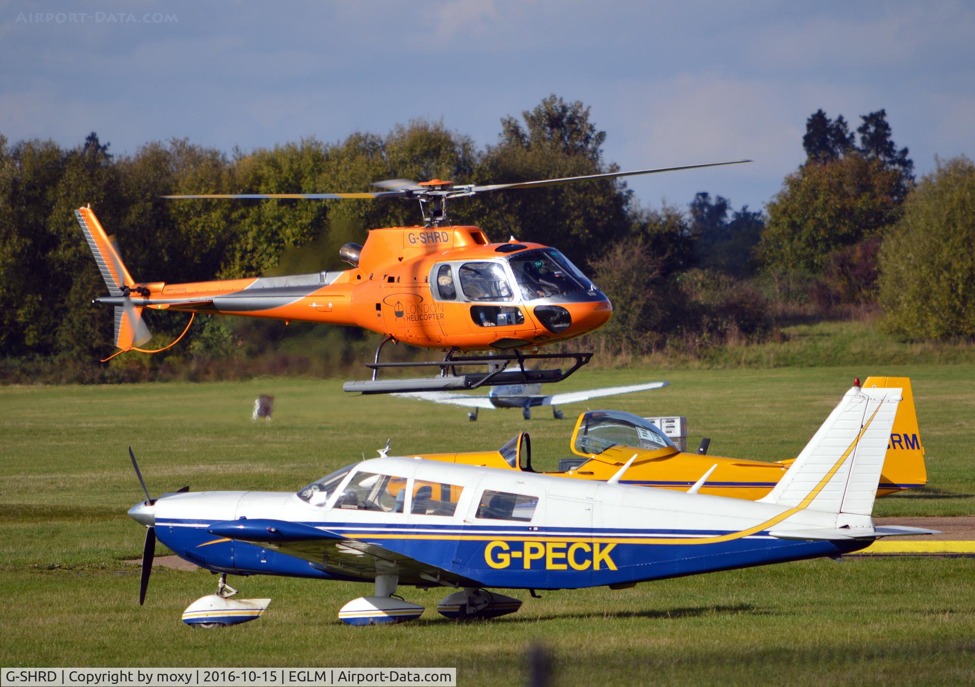 G-SHRD, 2009 Eurocopter AS-350B-2 Ecureuil Ecureuil C/N 4712, Eurocopter AS-350B-2 Ecureuil at White Waltham. Ex F-HFLO