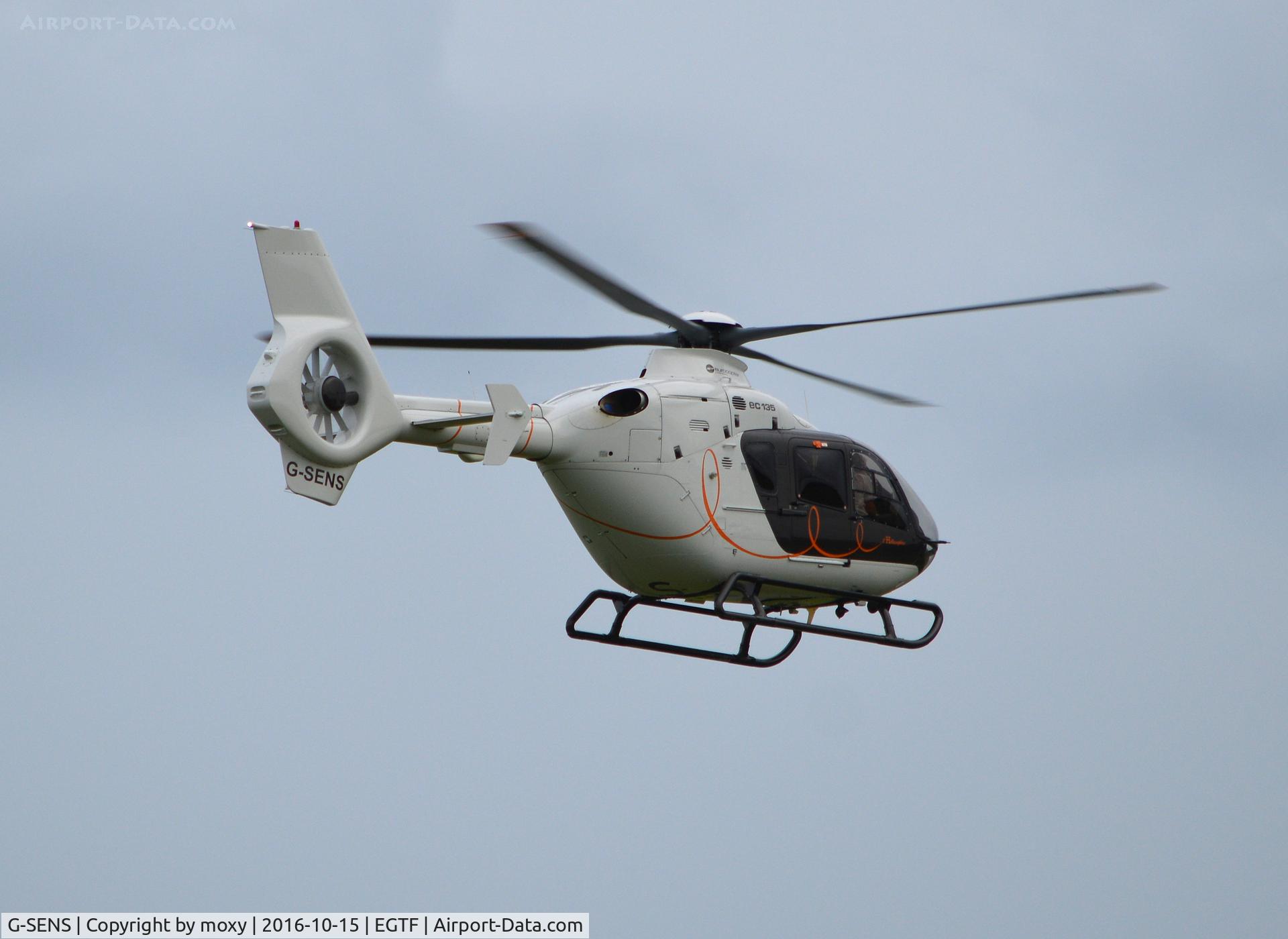 G-SENS, 2009 Eurocopter EC-135T-2+ C/N 0833, Eurocopter EC-135T-2+ at Fairoaks.