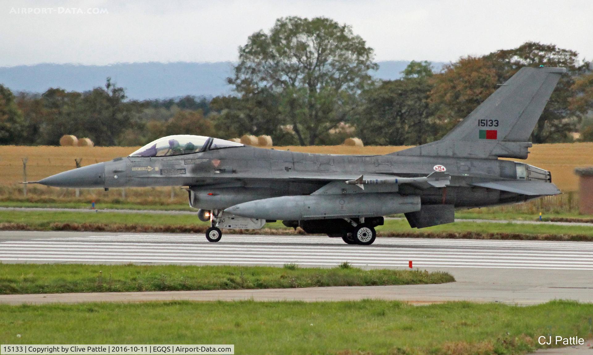15133, General Dynamics F-16AM Fighting Falcon C/N 61-629, Portugese AF action at RAF Lossiemouth EGQS during Exercise Joint Warrior 16-2