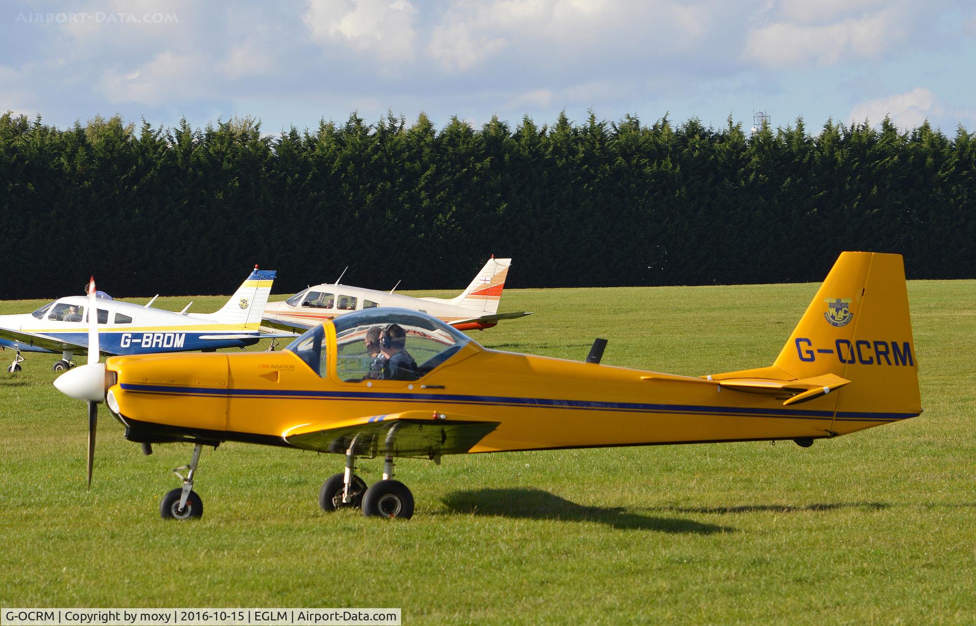 G-OCRM, 1993 Slingsby T-67M Firefly Mk2 C/N 2112, Slingsby T-67M Firefly Mk.2 at White Waltham.