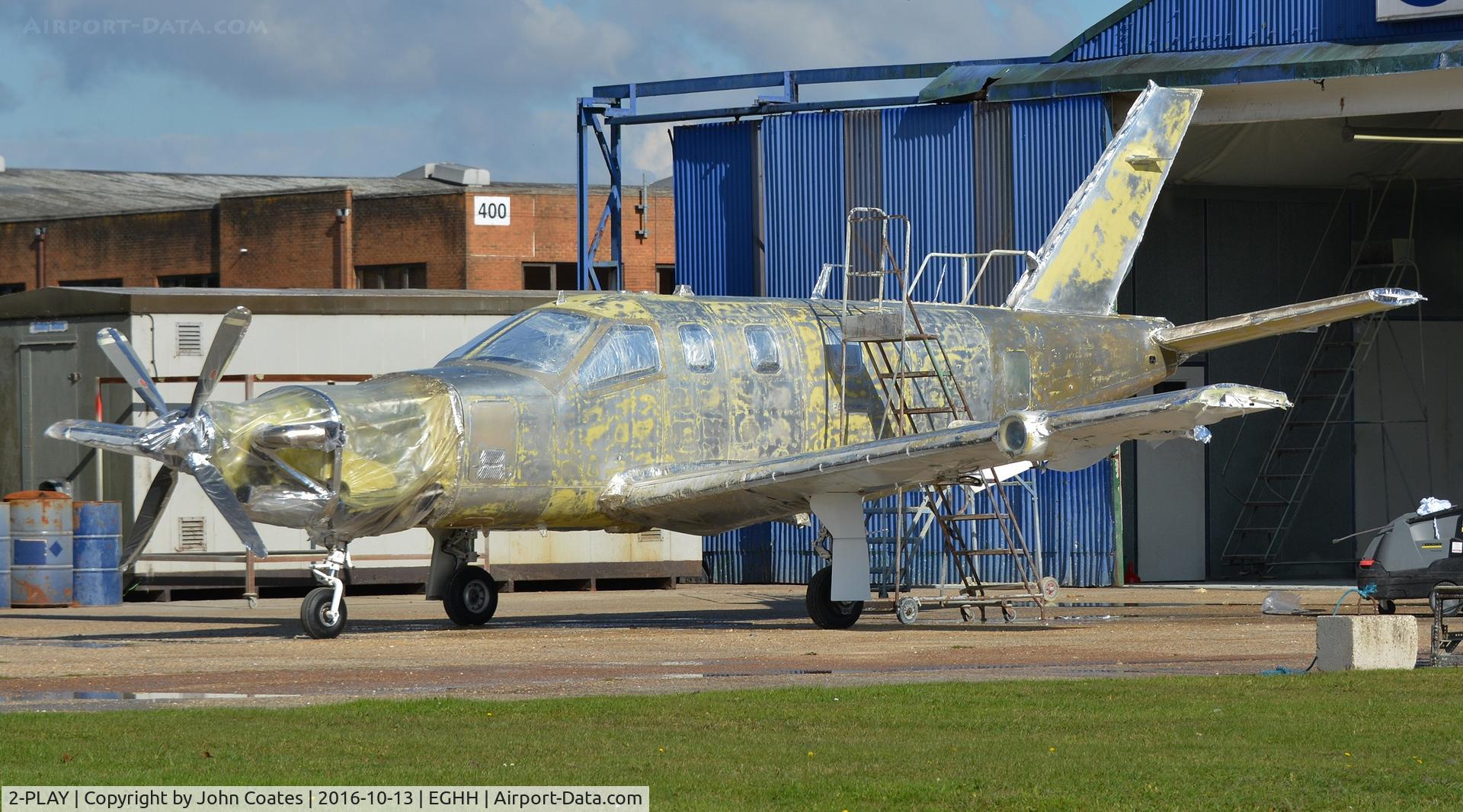 2-PLAY, 2004 Socata TBM-700 C/N 302, About to be repainted