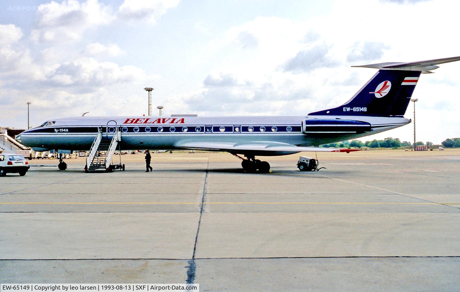 EW-65149, 1979 Tupolev Tu-134A-3 C/N 61033, Berlin SXF 13.8.93