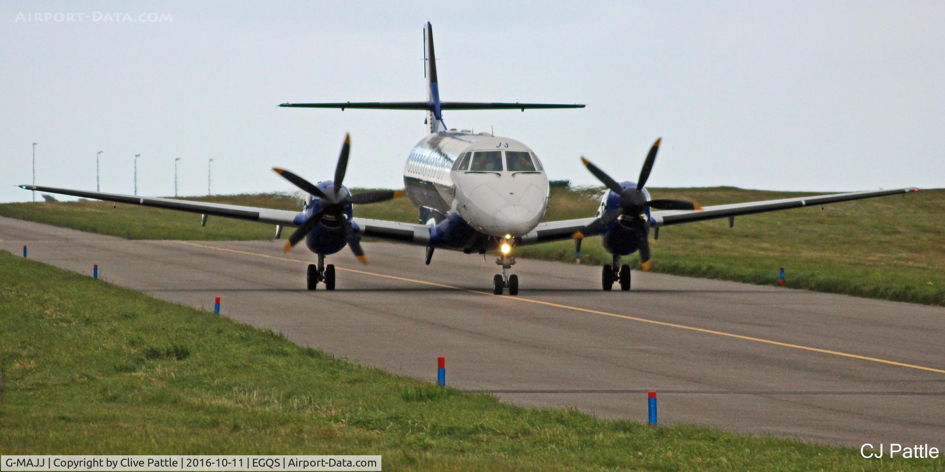 G-MAJJ, 1993 British Aerospace Jetstream 41 C/N 41024, At RAF Lossiemouth EGQS during Exercise Joint Warrior 16-2 on the standard inter-RAF base charter flight