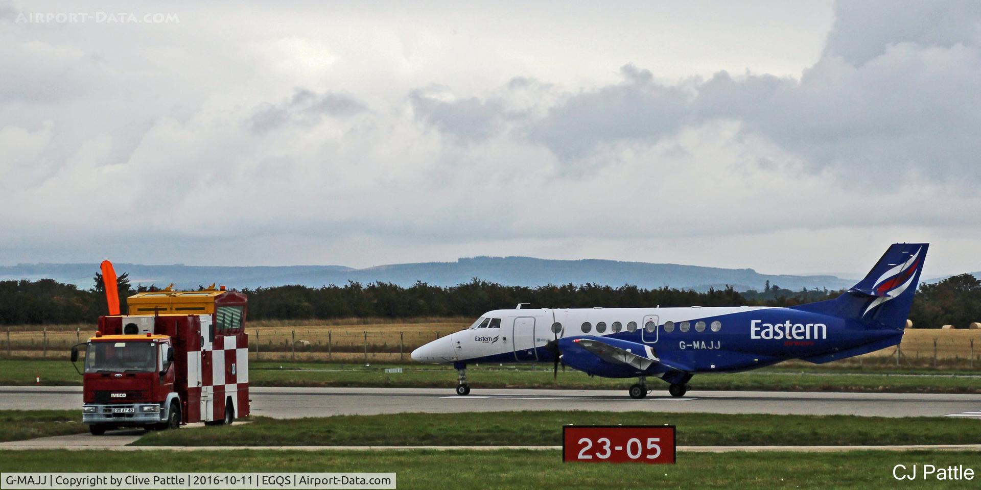G-MAJJ, 1993 British Aerospace Jetstream 41 C/N 41024, Ready to depart from RAF Lossiemouth EGQS during Exercise Joint Warrior 16-2 on the standard inter-RAF base charter flight