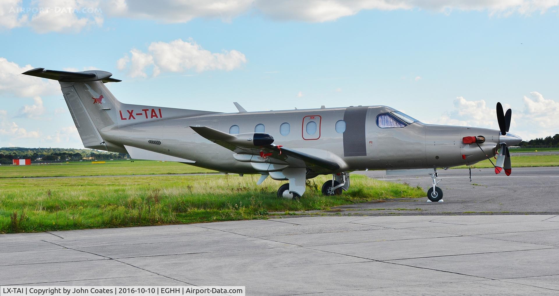 LX-TAI, 2008 Pilatus PC-12/47E C/N 1008, At Pilatus Centre