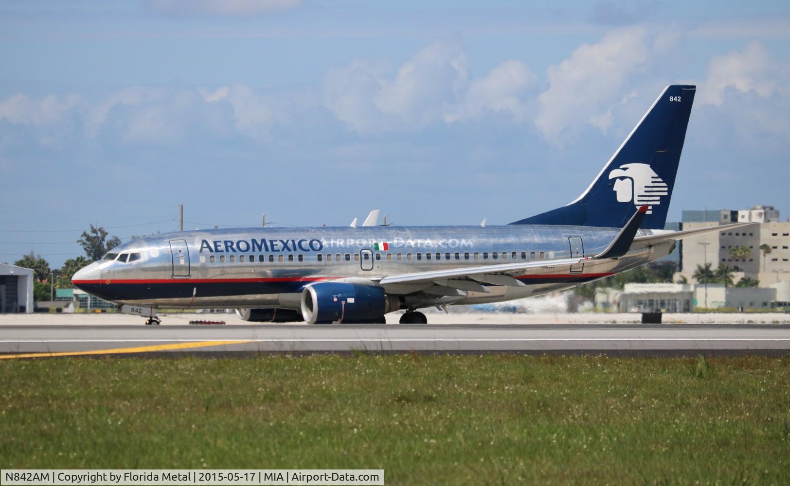 N842AM, 2005 Boeing 737-752 C/N 32842, Aeromexico
