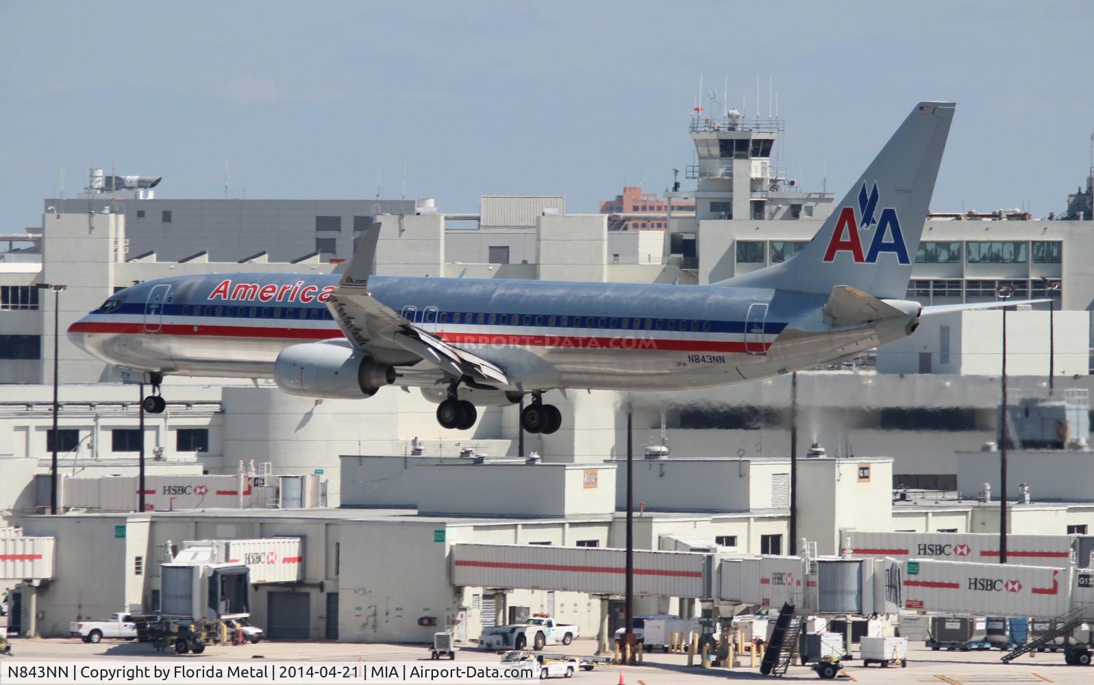 N843NN, 2010 Boeing 737-823 C/N 30906, American