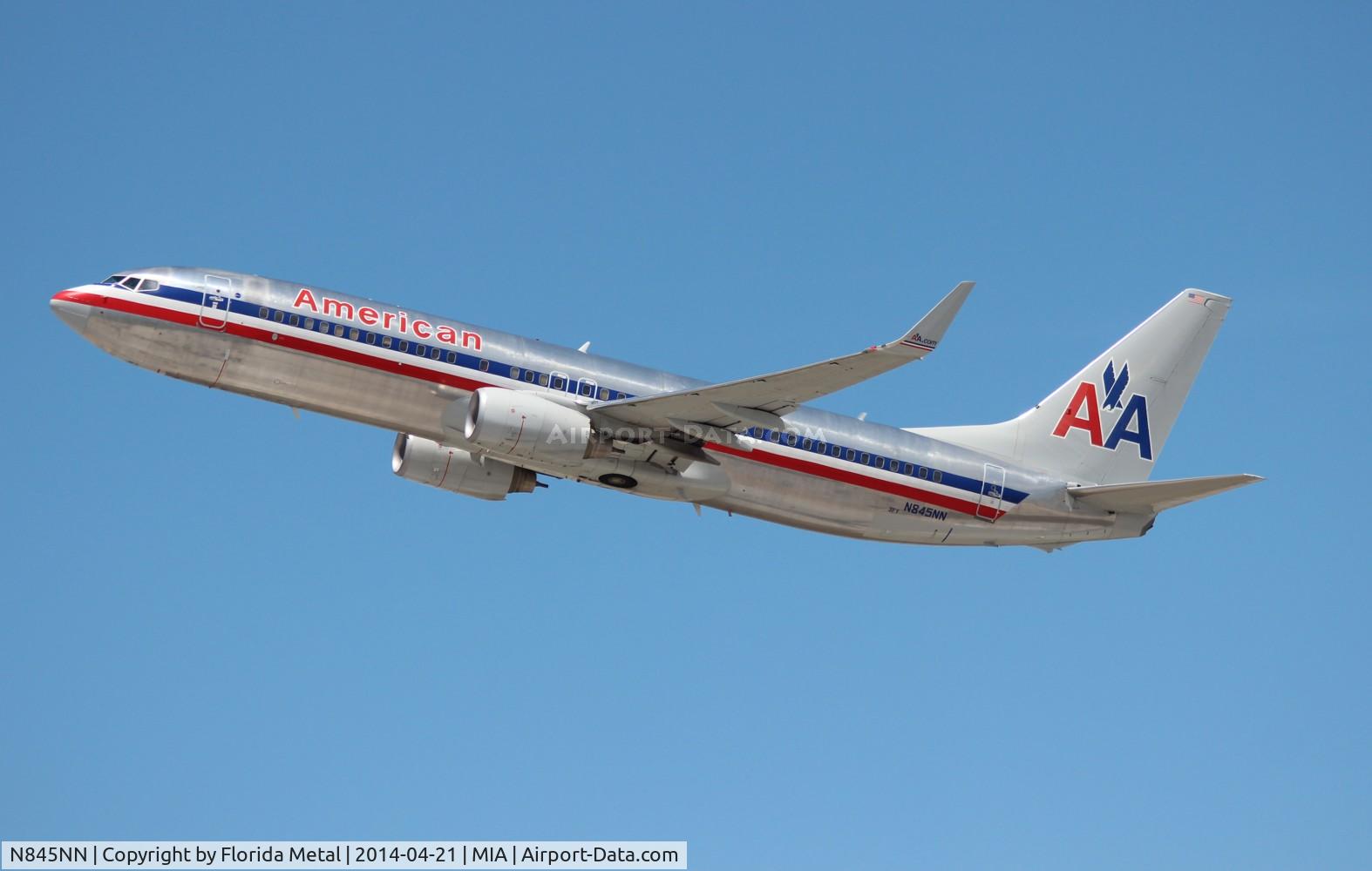 N845NN, 2010 Boeing 737-823 C/N 40579, American