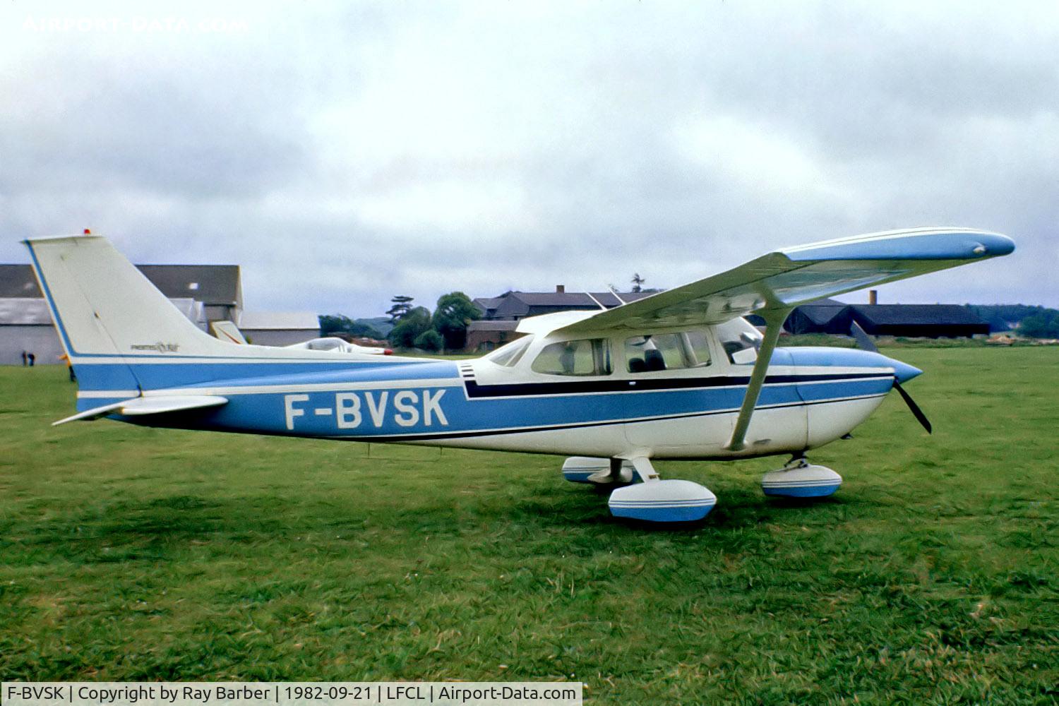 F-BVSK, Reims FR172J Rocket C/N 0511, R/Cessna FR.172J Rocket [0511] Toulouse-Lasbordes~F 21/09/1982. From a slide. Place and date not confirmed.